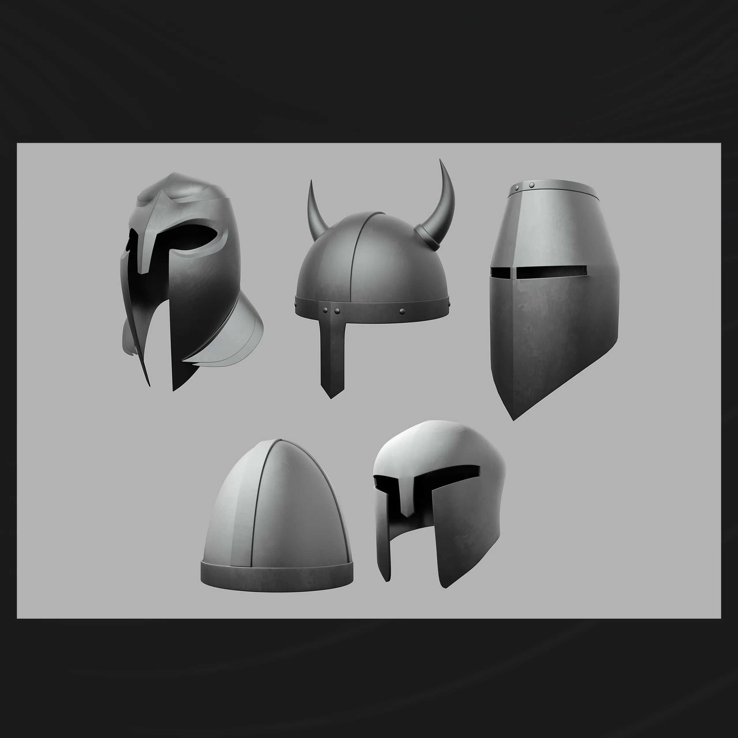 50 Medieval Weapons IMM Brushes