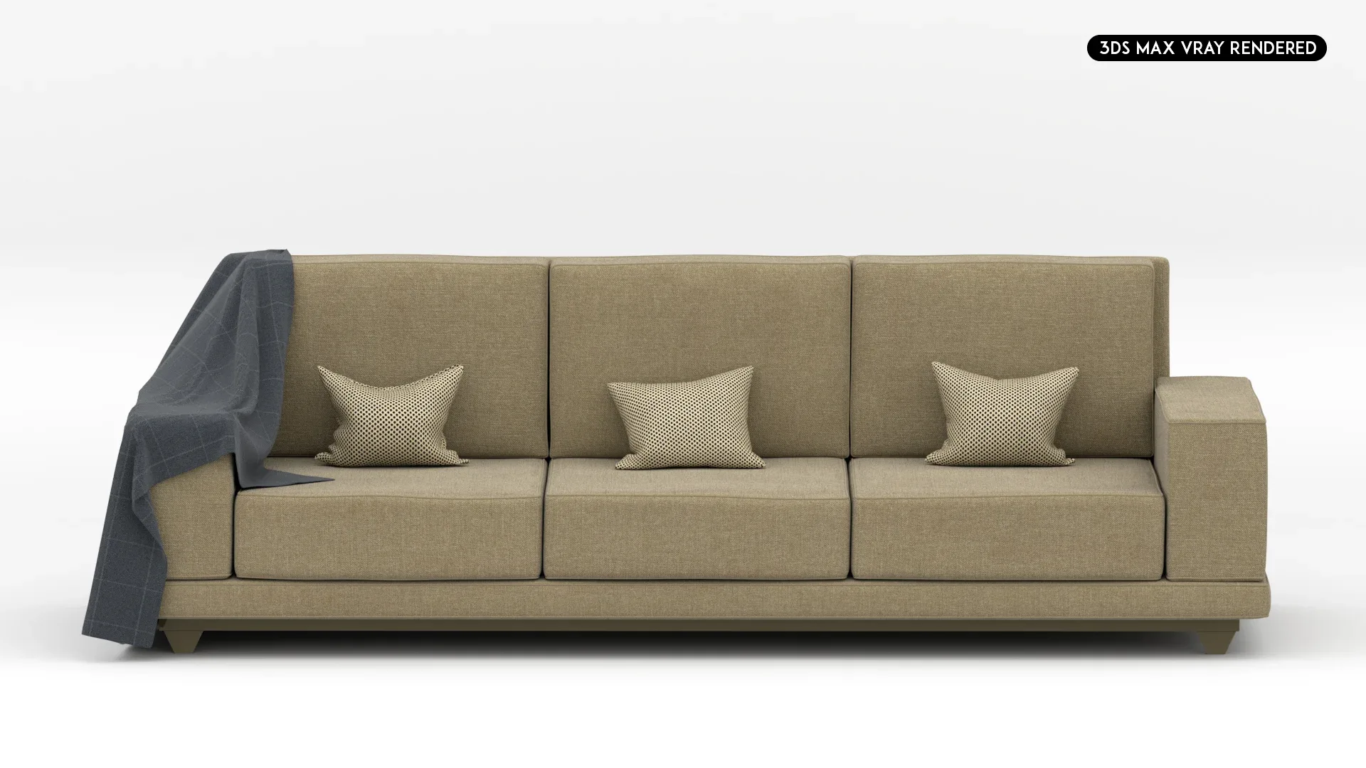 3D Realistic Sofa Set