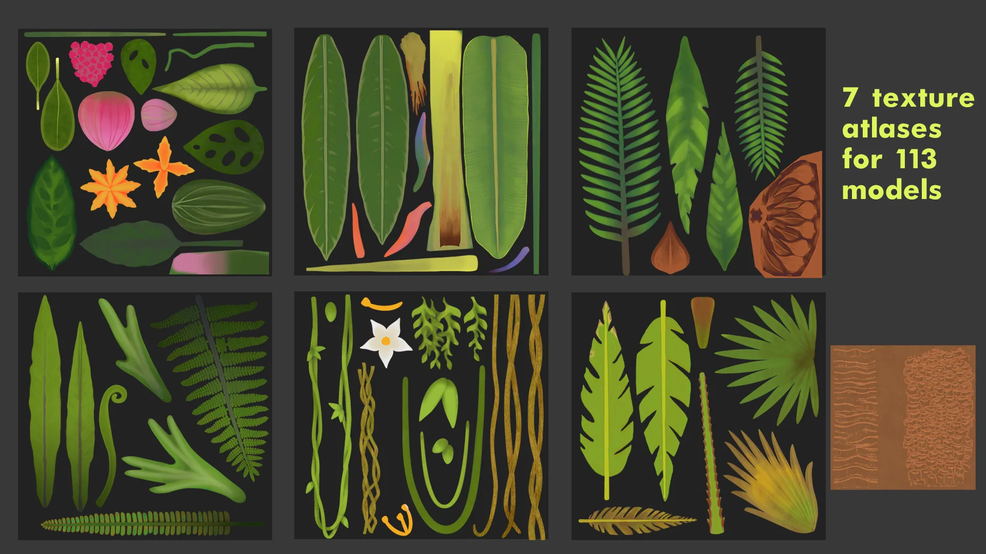 Tropical Plants Pack