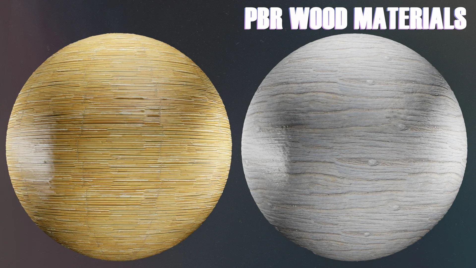 PBR Wood Materials For Blender (Cycles, Eevee)