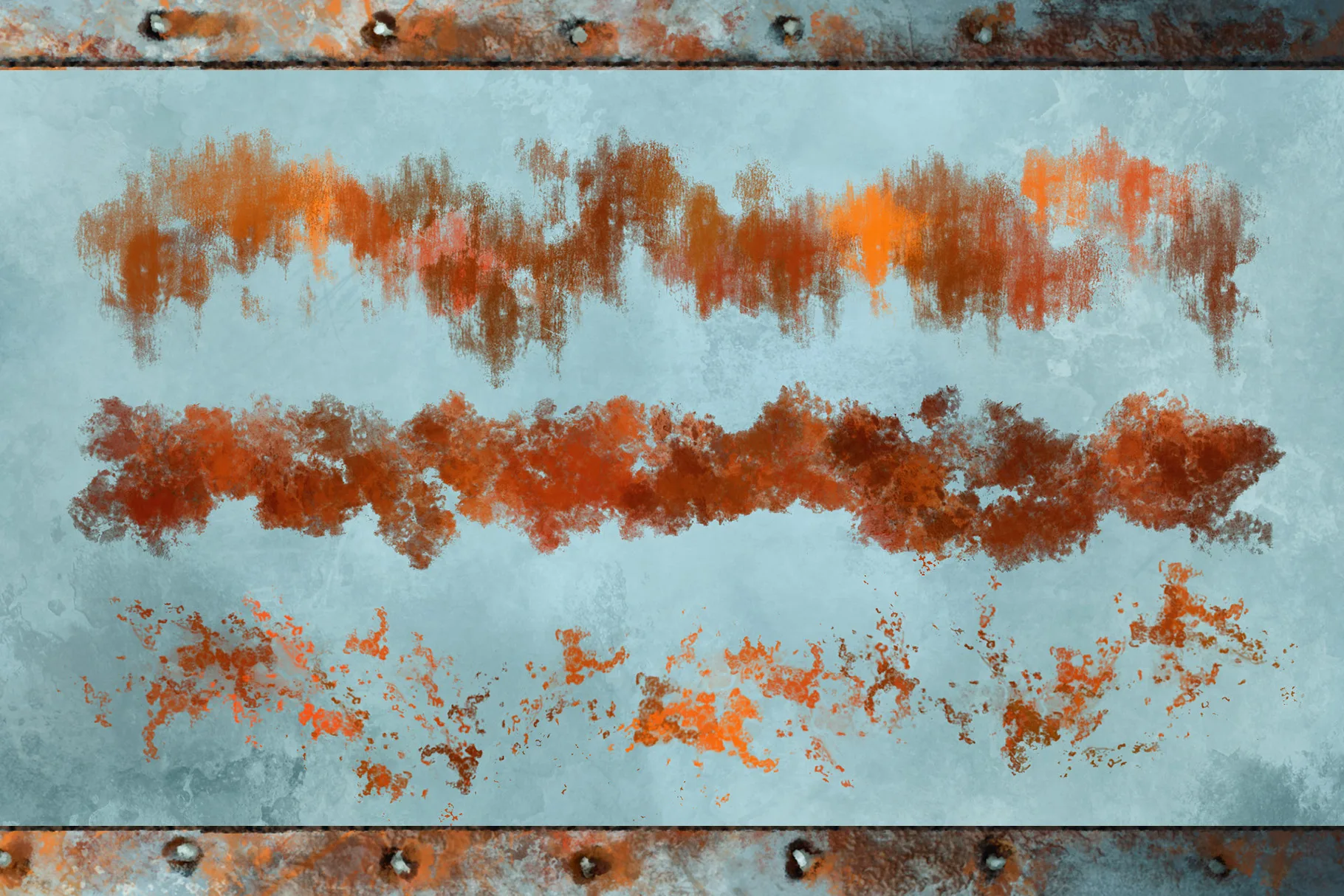 Rust Brush Set