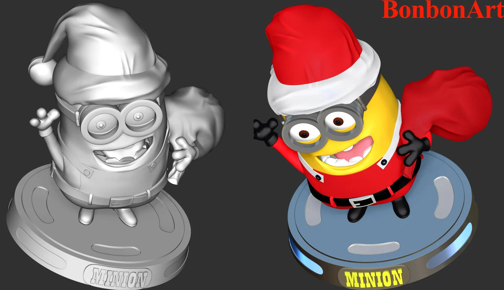 Santa Dave Minion