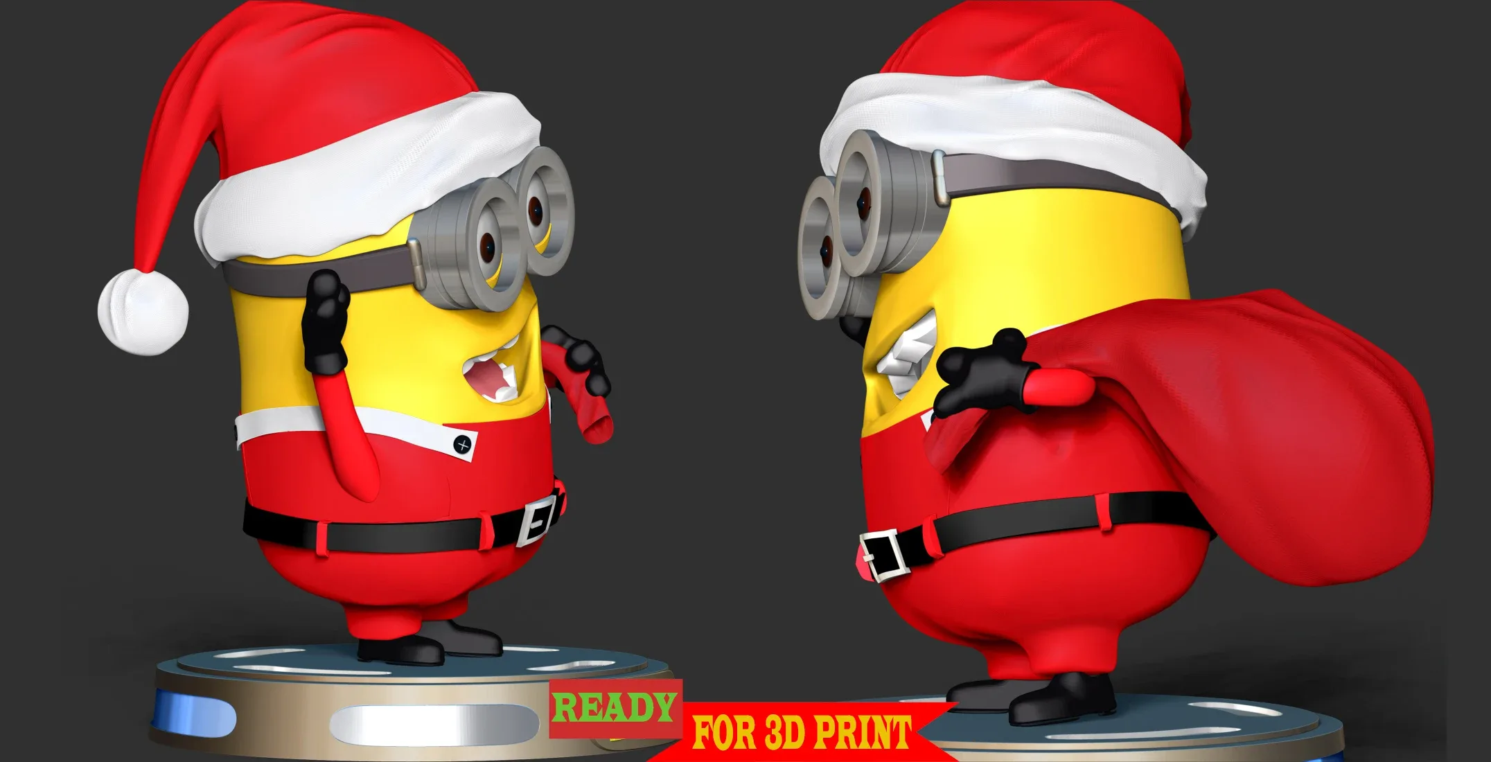 Santa Dave Minion