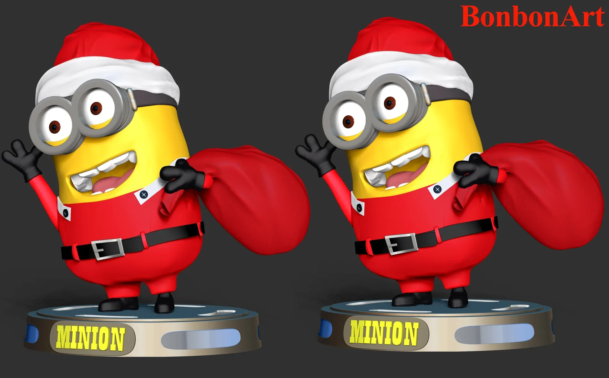 Santa Dave Minion