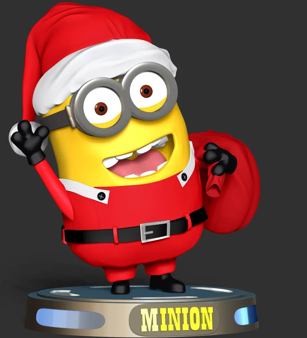 Santa Dave Minion