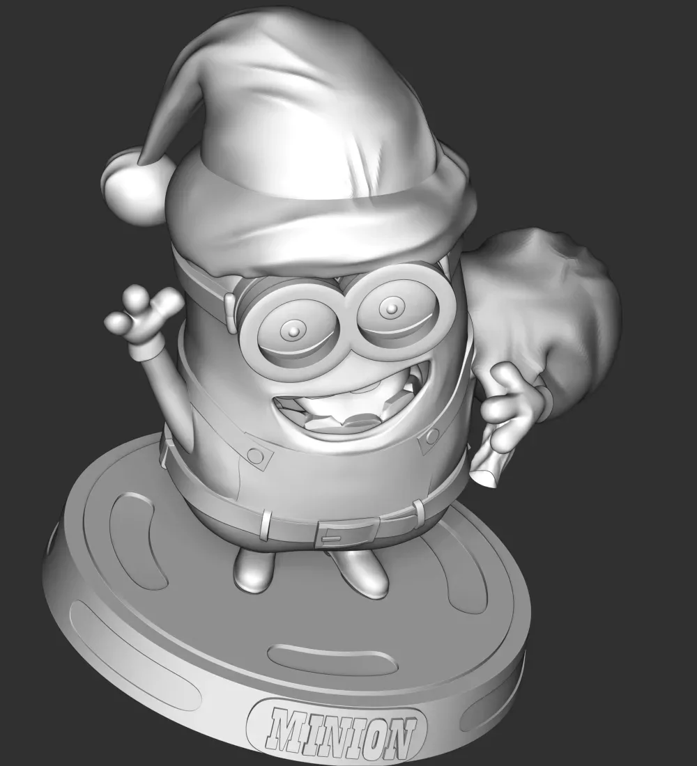 Santa Dave Minion