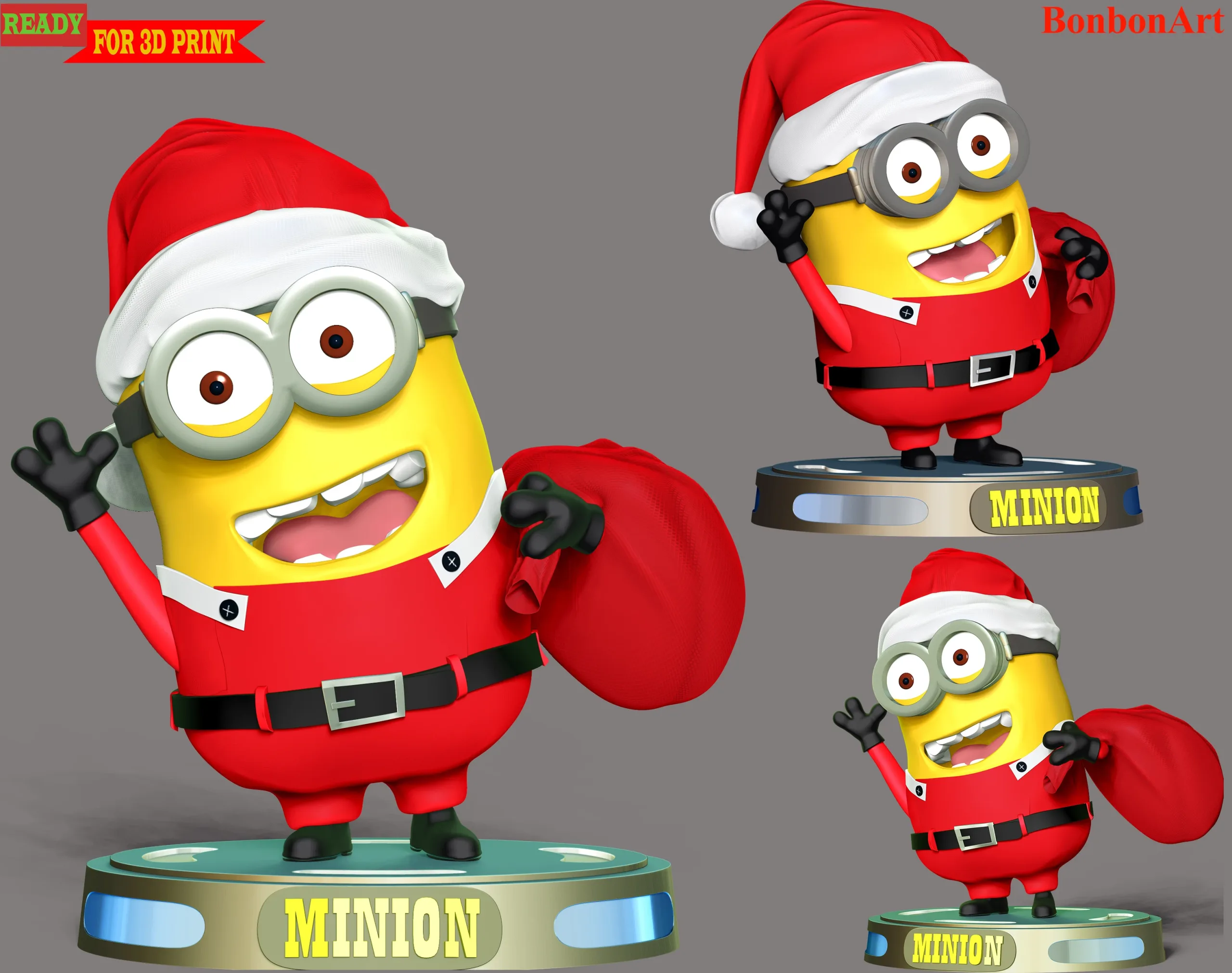 Santa Dave Minion