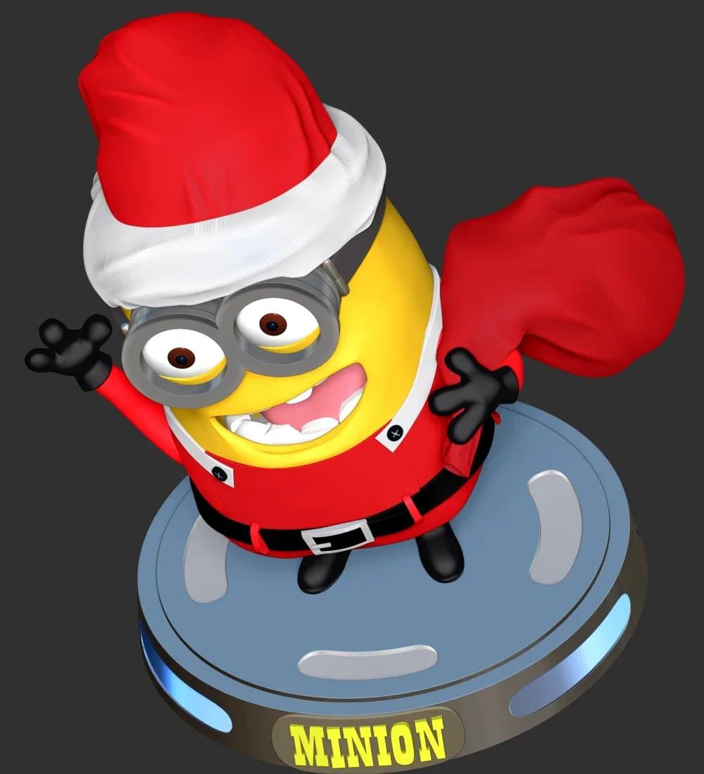 Santa Dave Minion