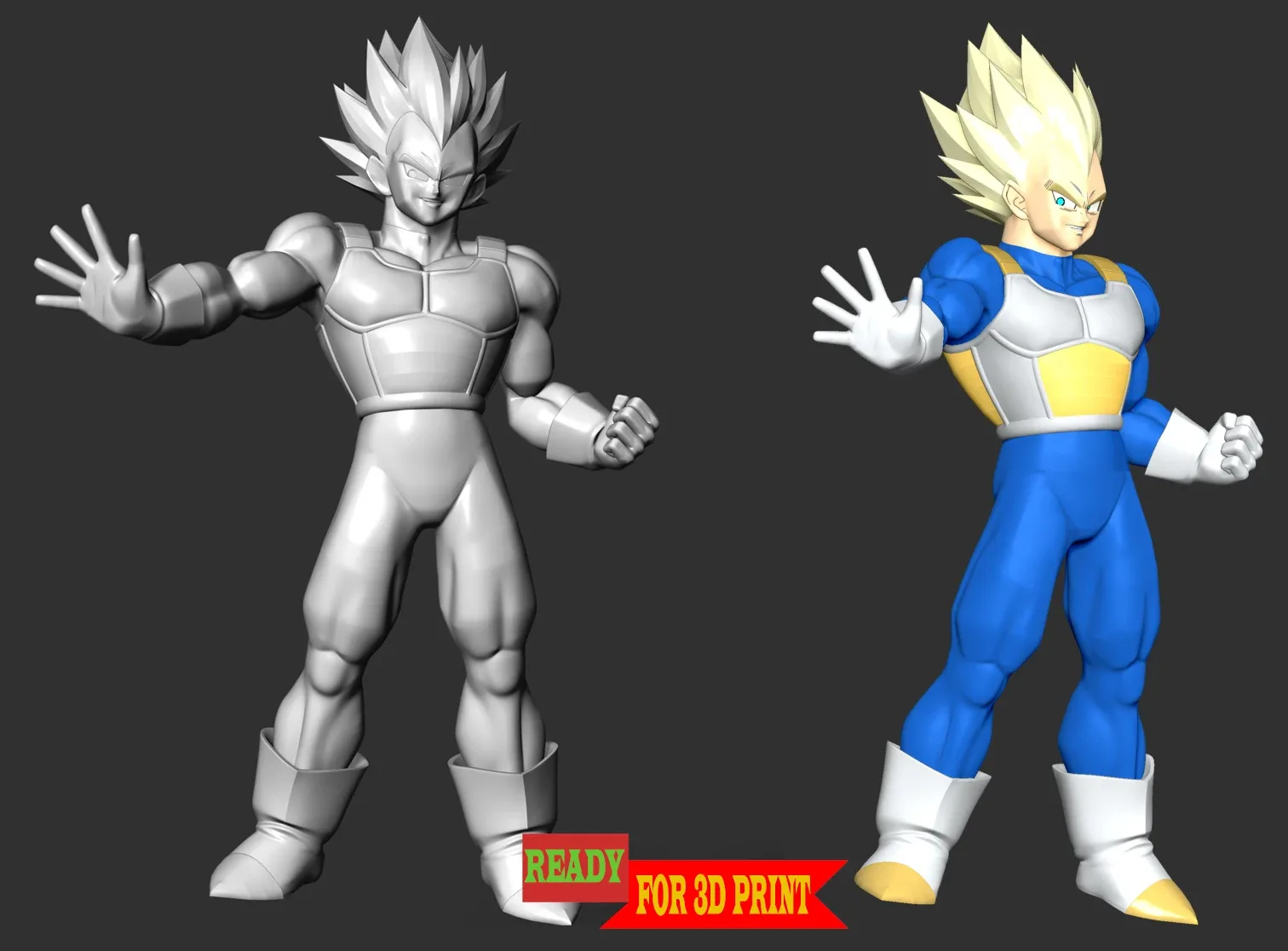 Vegeta SSJ - Dragon Ball