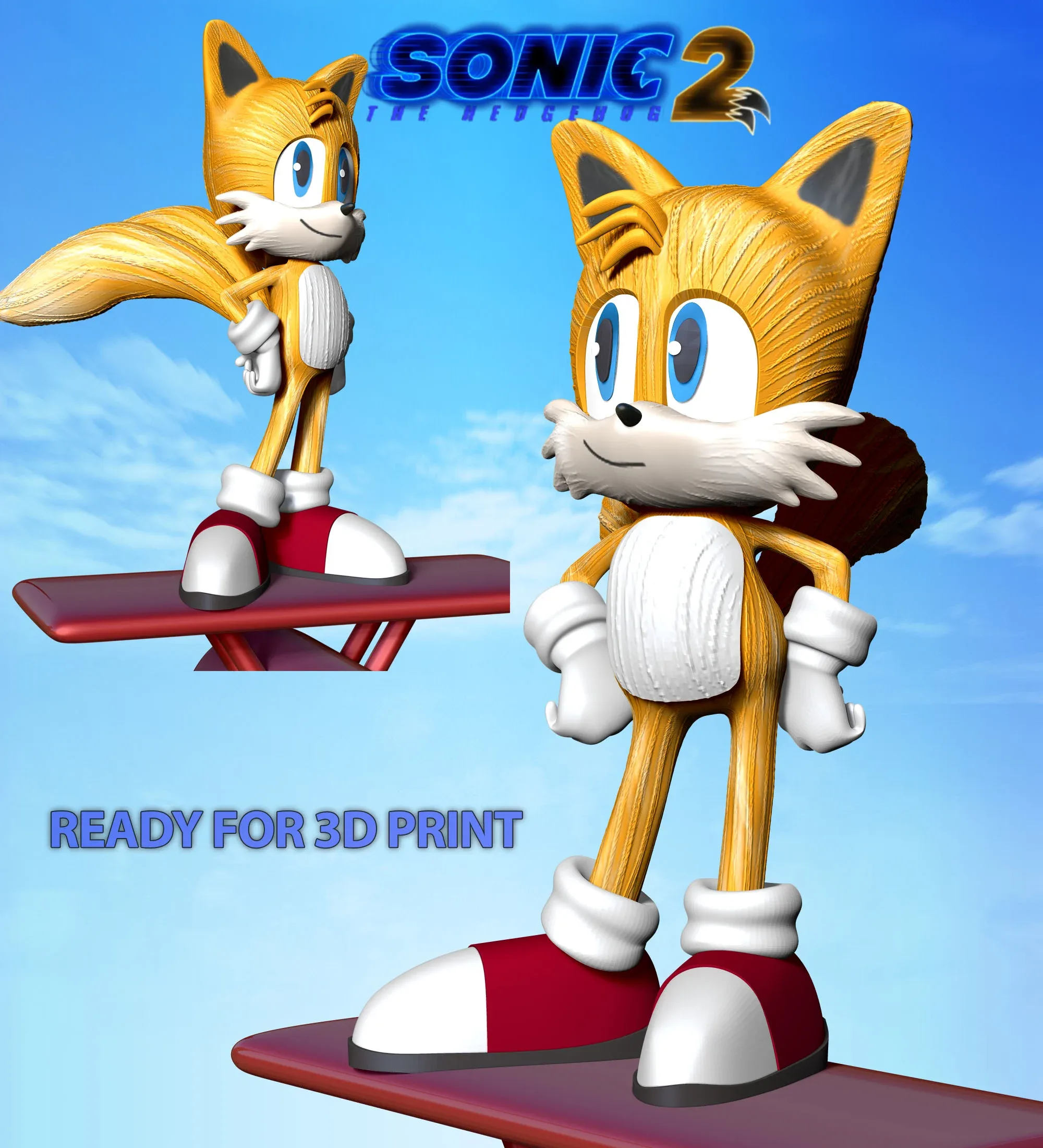 Tails- Sonic the Hedgehog 2 Fanart