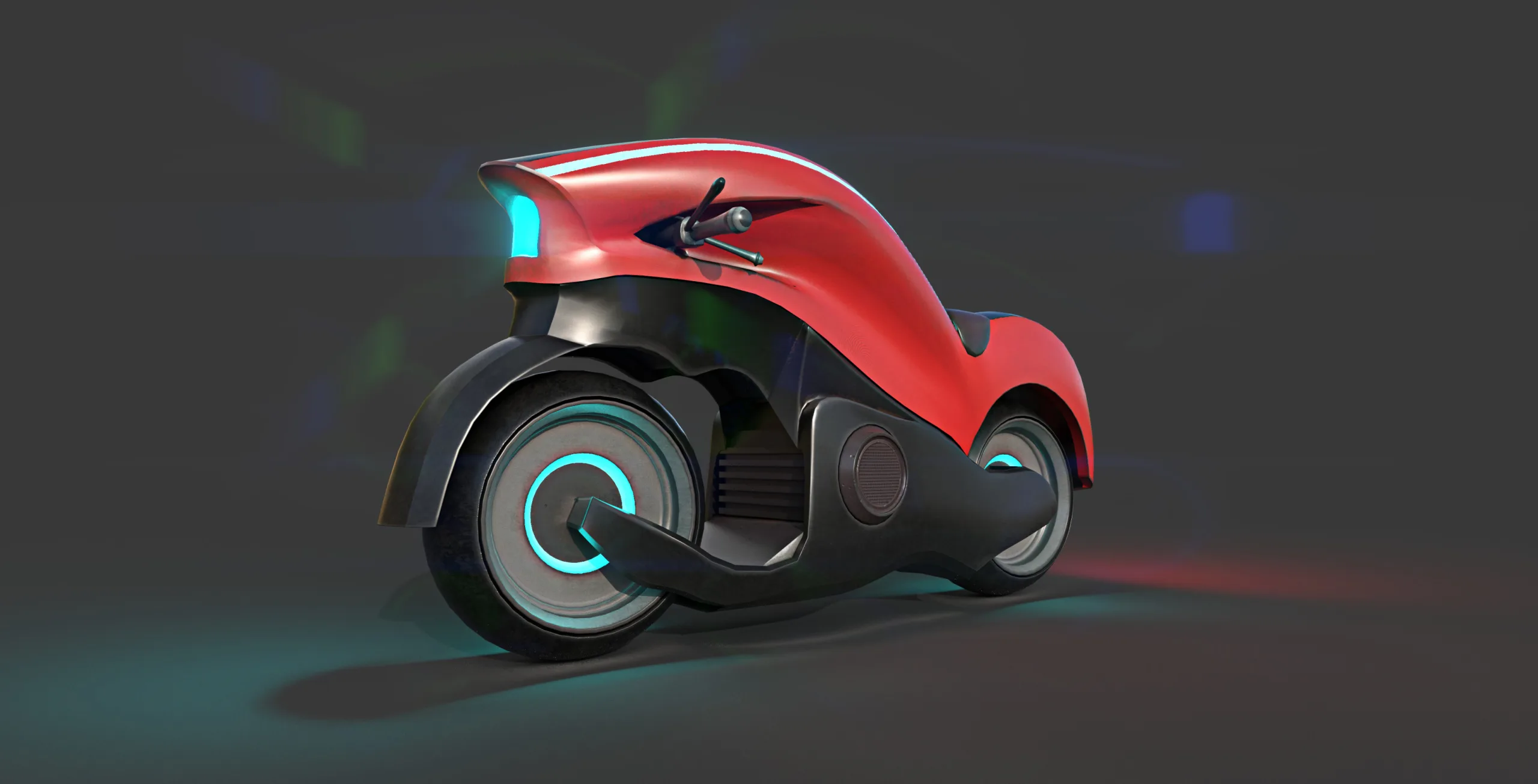 Sci-fi Bike Game Ready 1