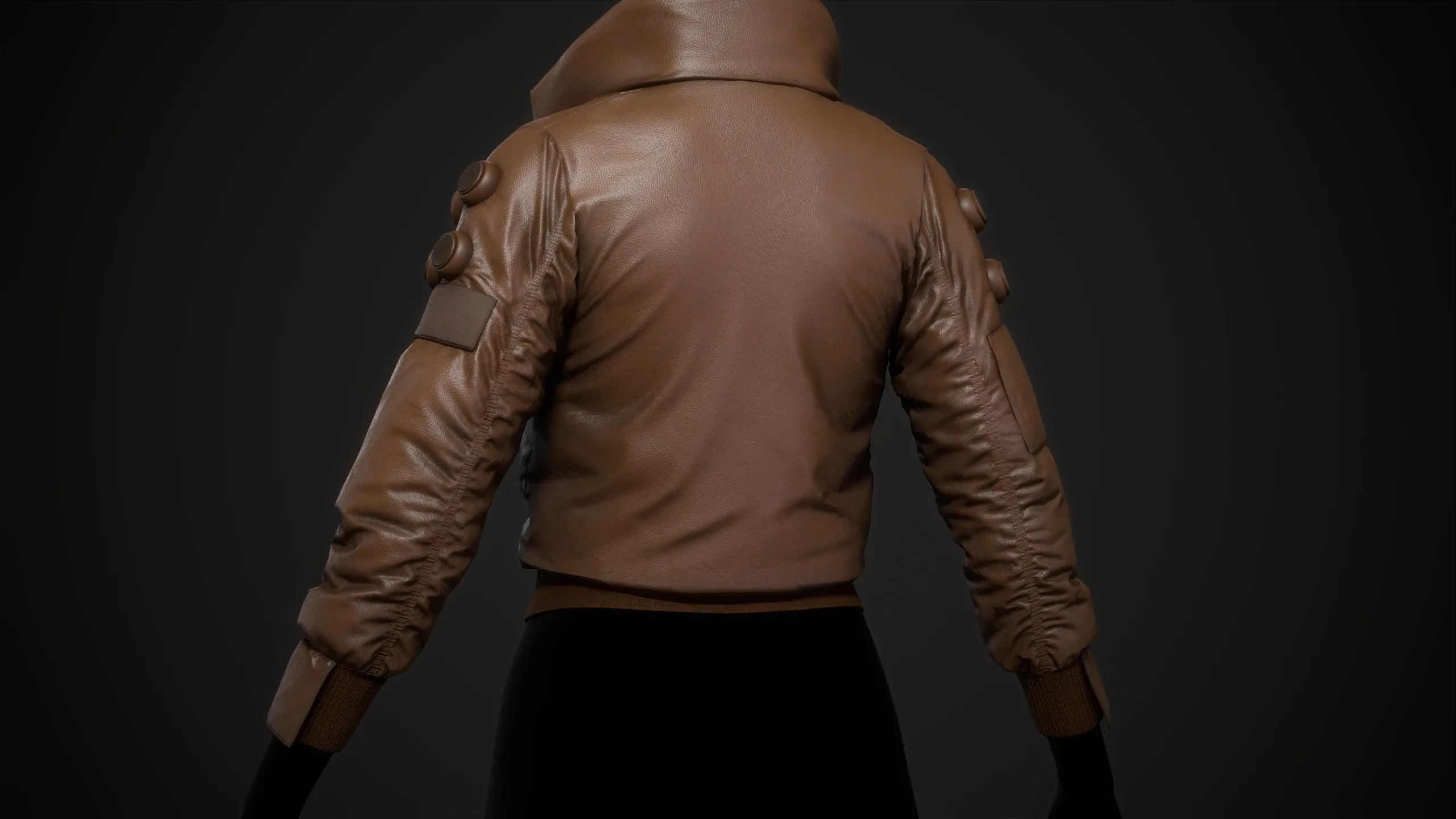 Cyberpunk Brown Jacket