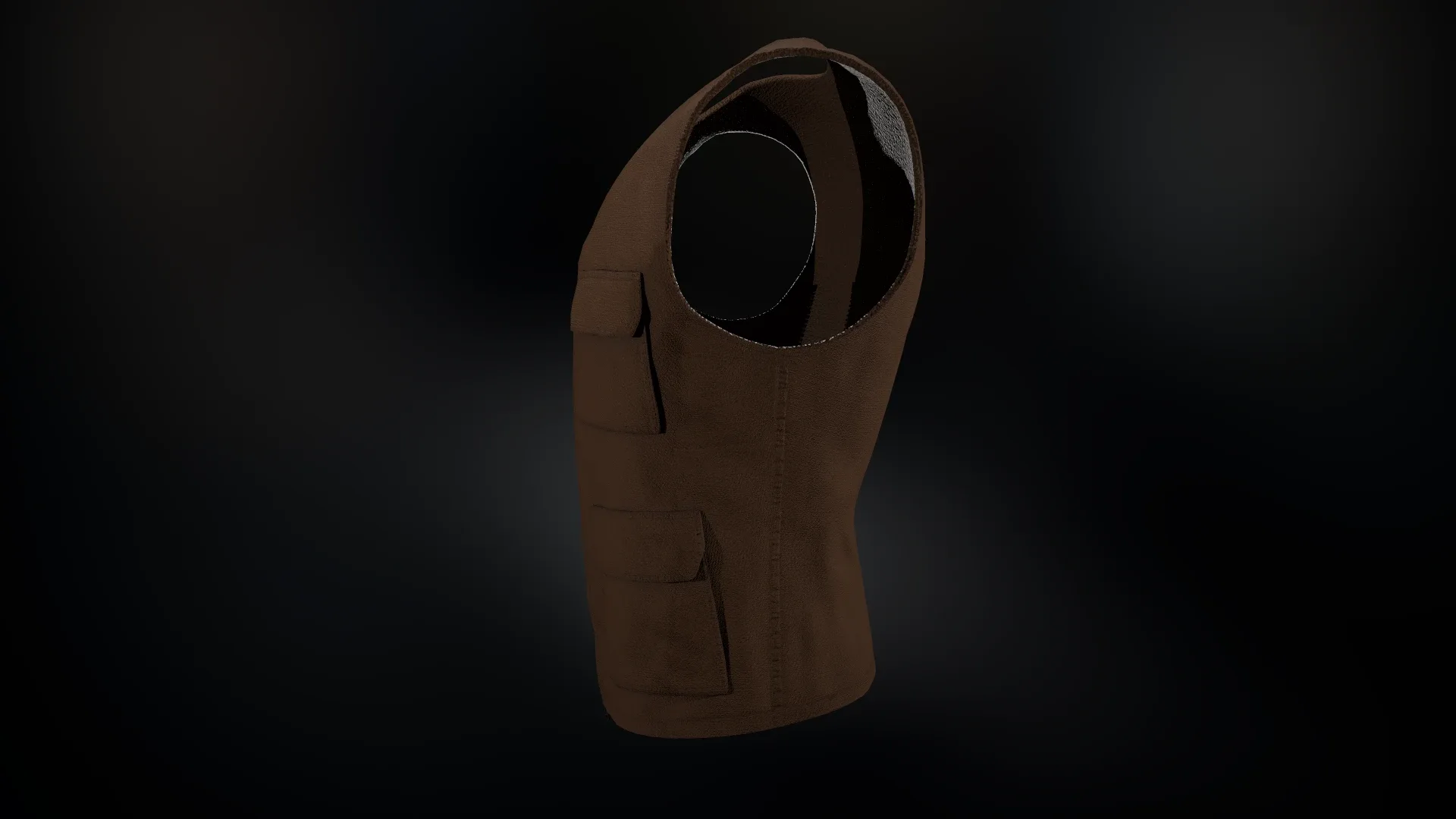 Brown Vest