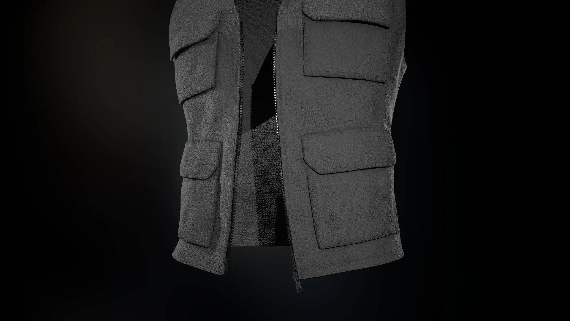 Gray Vest