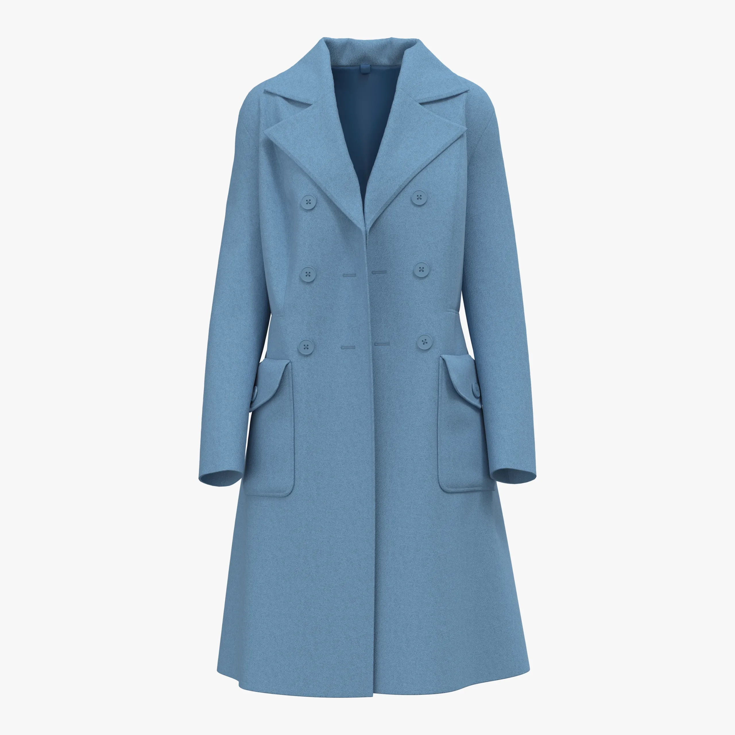 Women Coat, marvelous designer,clo3d