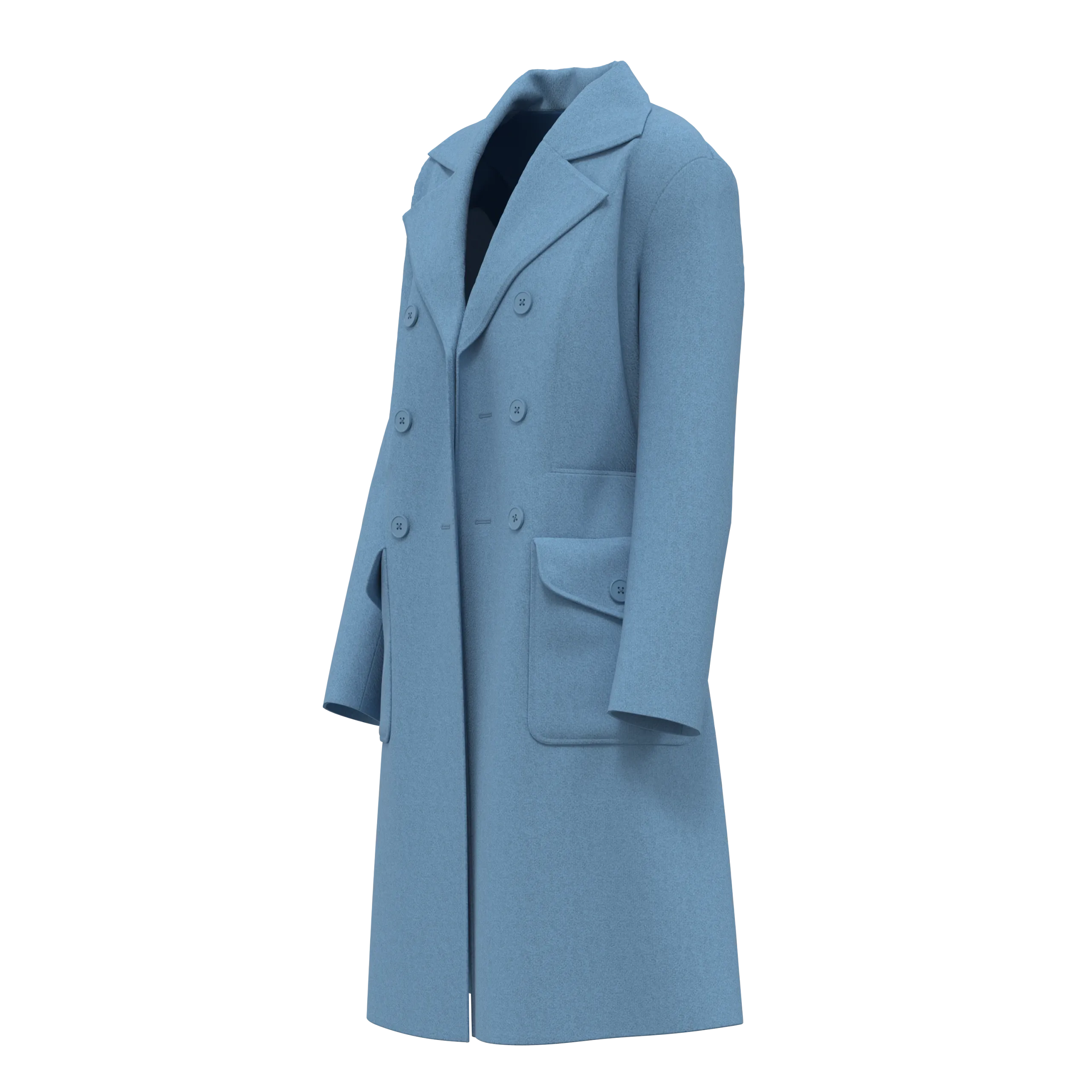 Women Coat, marvelous designer,clo3d