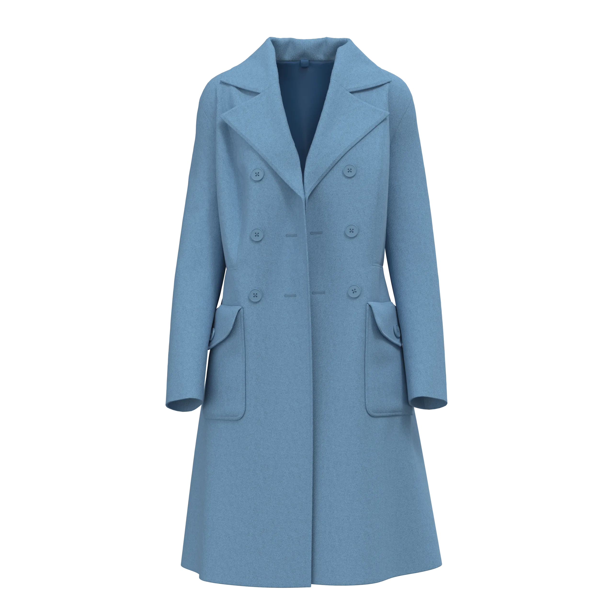 Women Coat, marvelous designer,clo3d