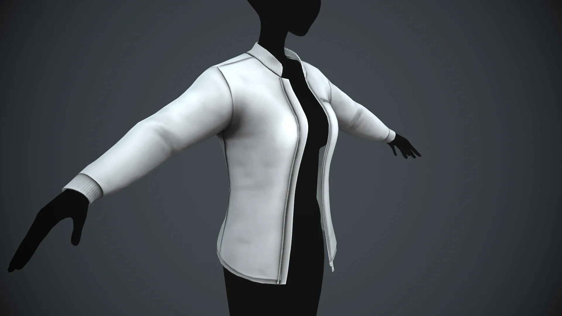 Female White Jacket Style 1