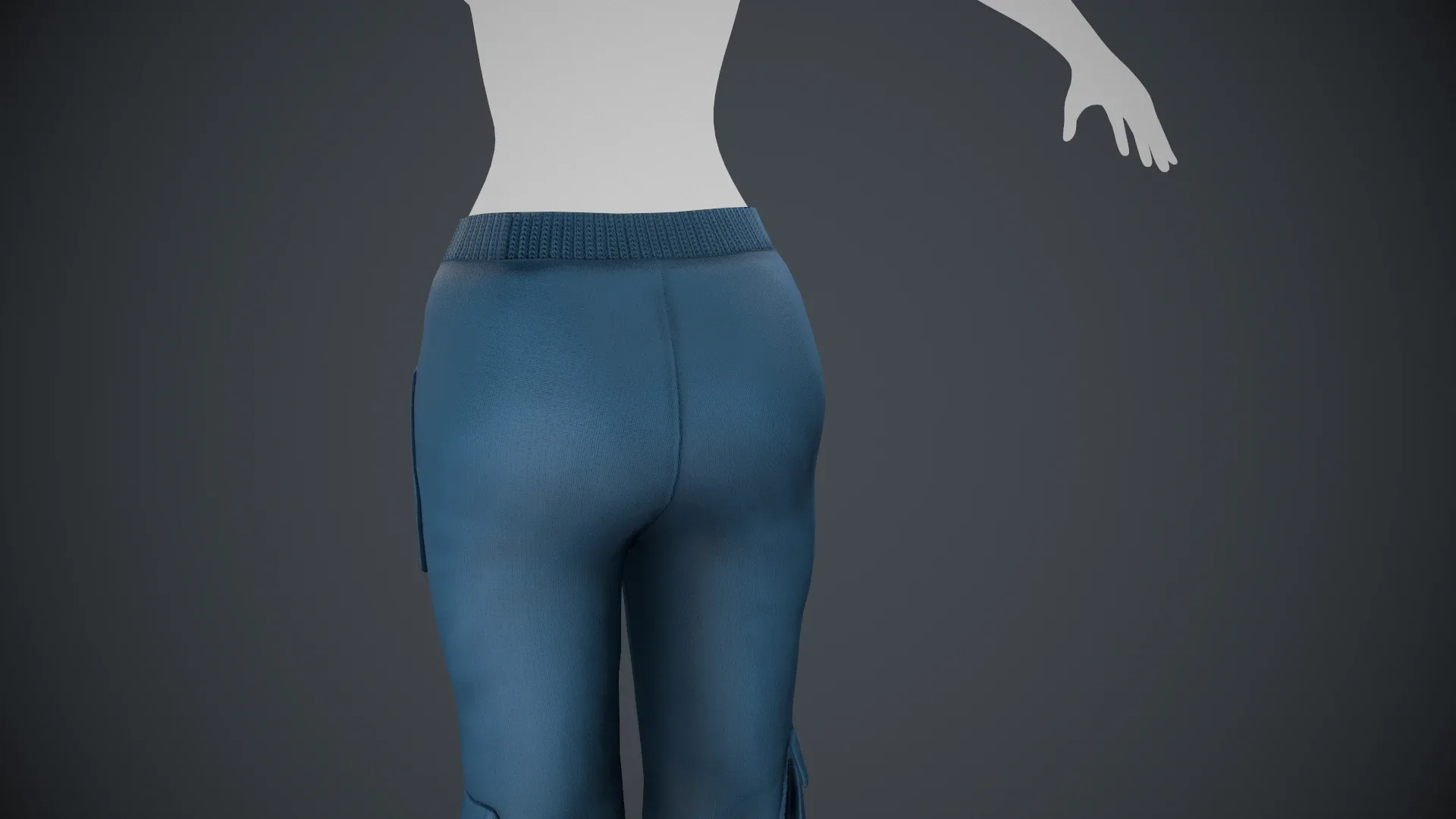 Blue Sport Pants Style 1