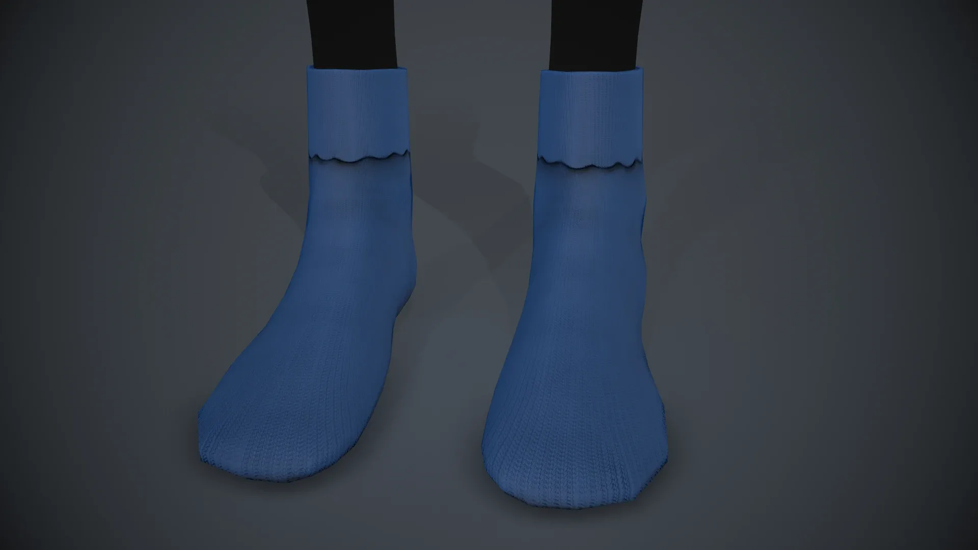 Blue Socks Style 1