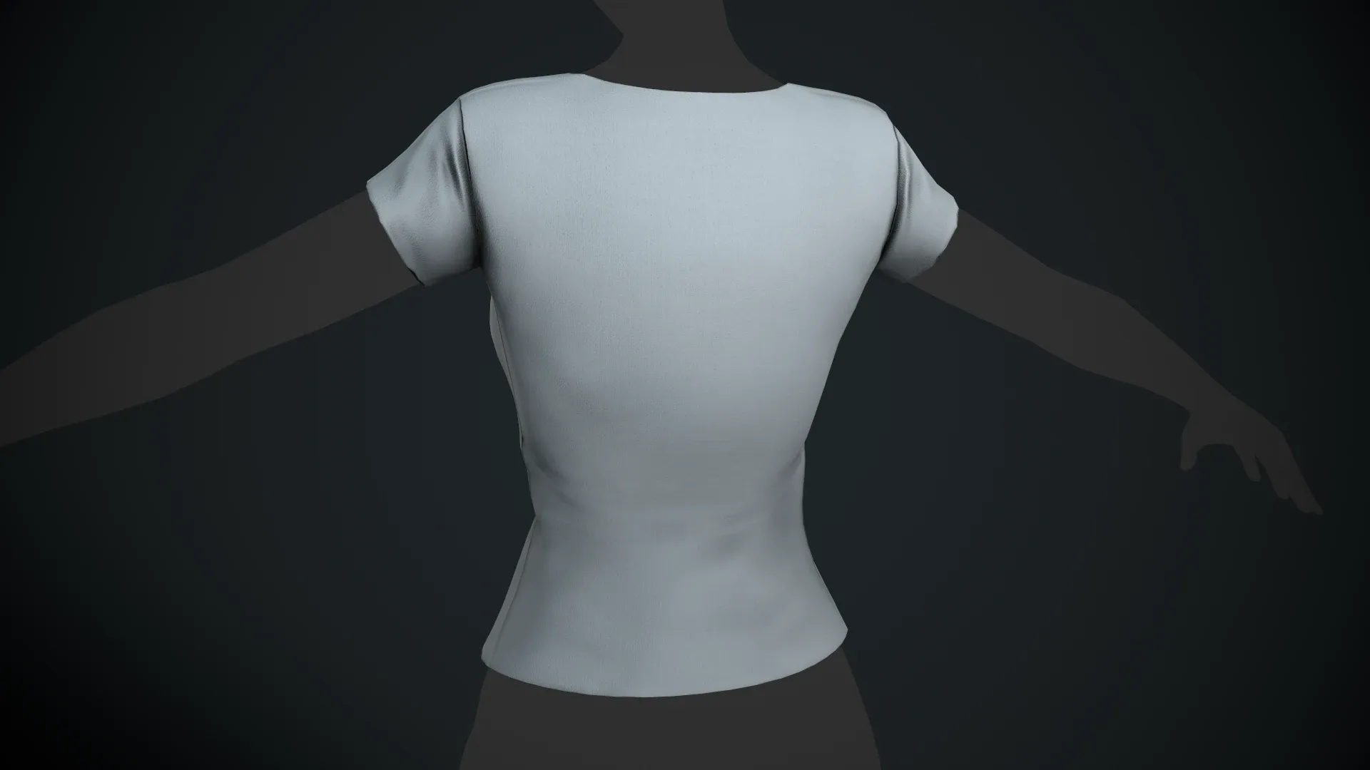 Female White T-Shirt Style 1