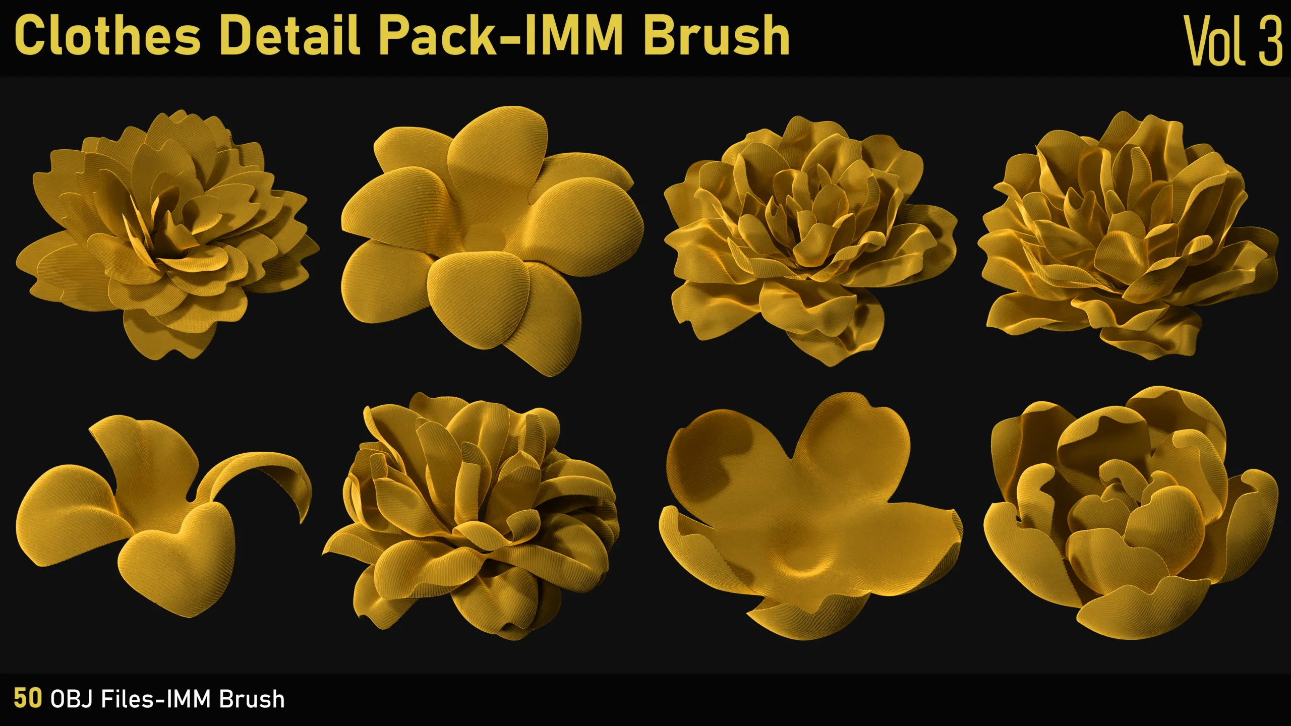 Clothes Details Pack-IMM Brush-vol3