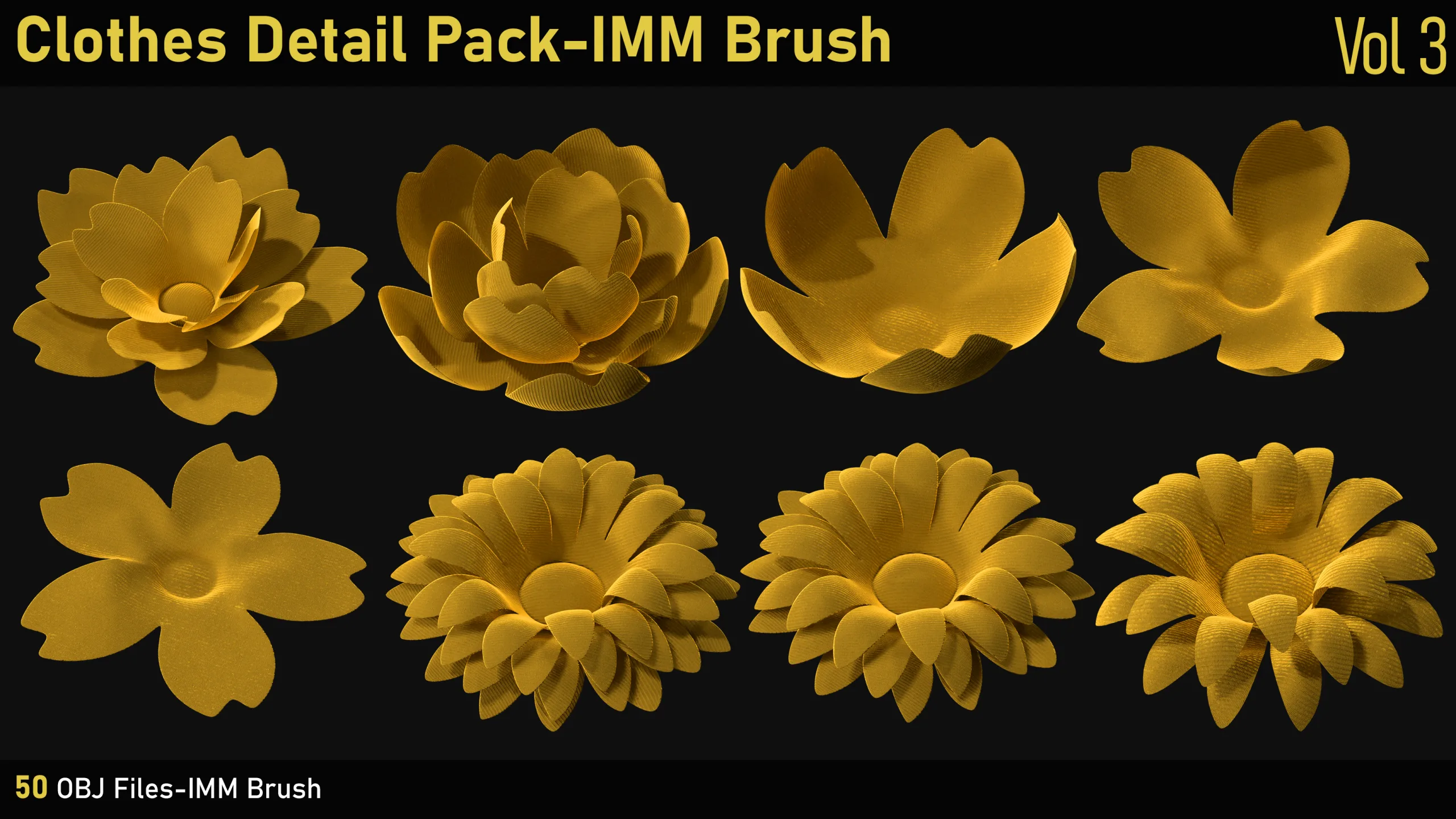 Clothes Details Pack-IMM Brush-vol3