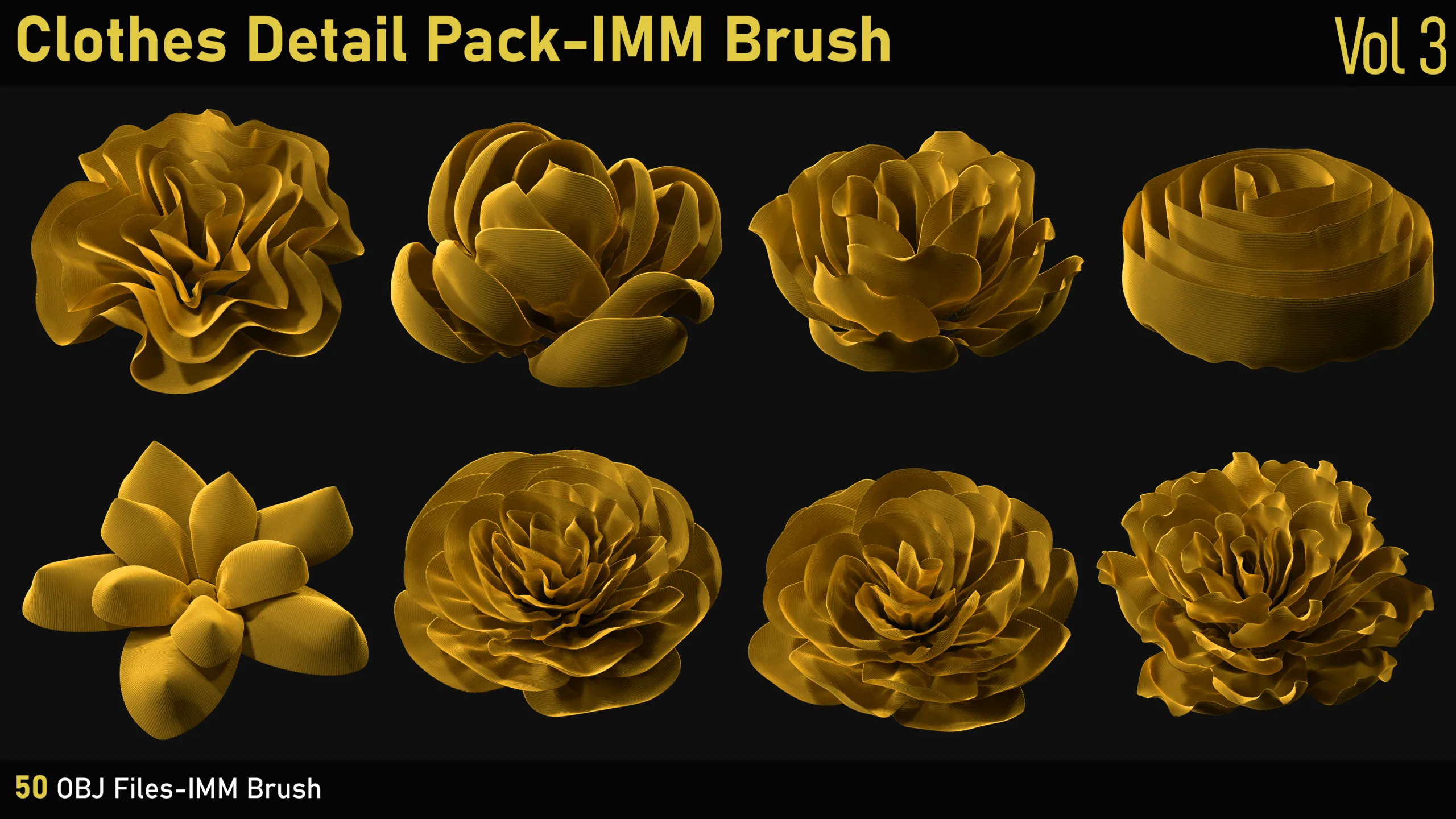 Clothes Details Pack-IMM Brush-vol3