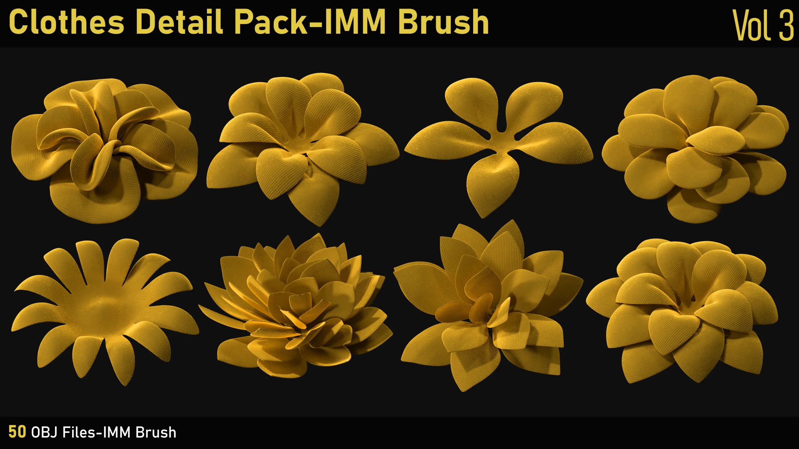 Clothes Details Pack-IMM Brush-vol3