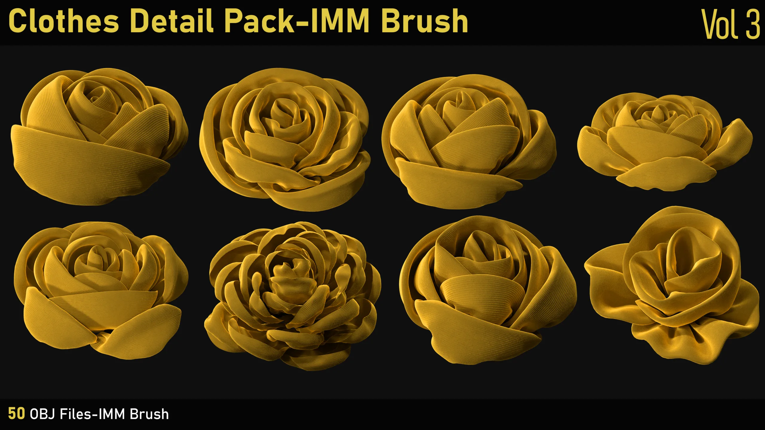 Clothes Details Pack-IMM Brush-vol3