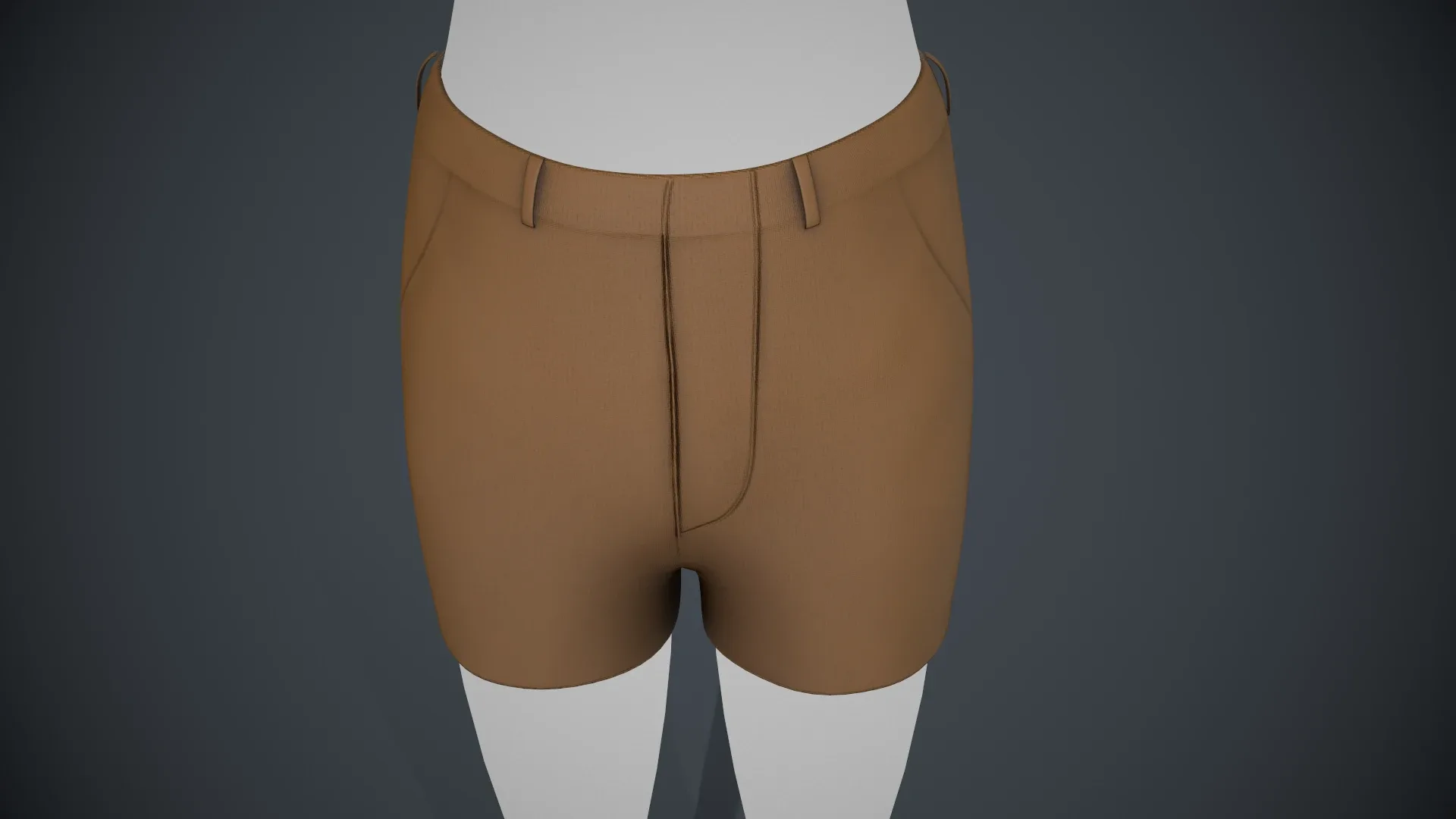 Brown Shorts Style 1