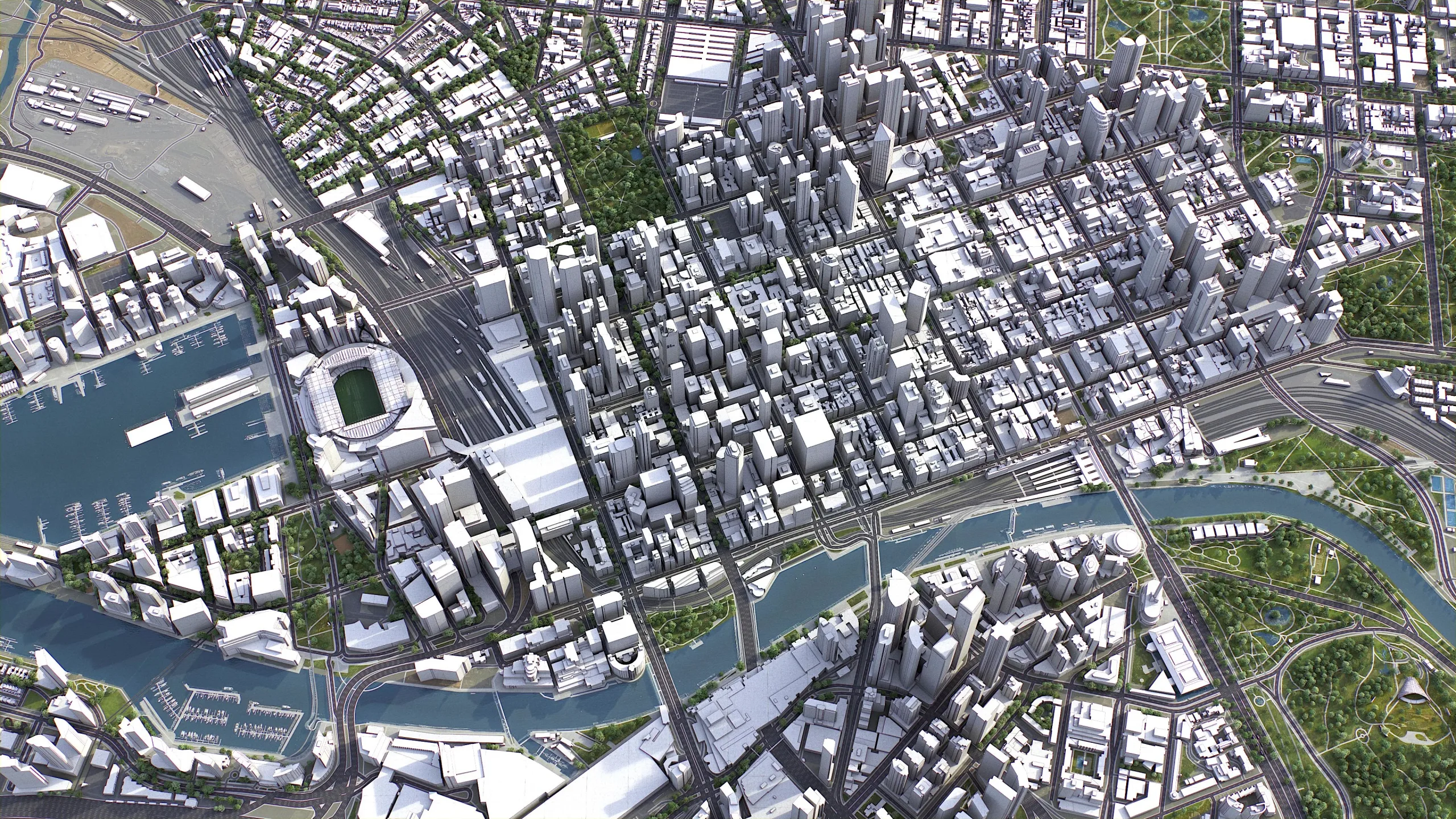 Melbourne - 3d city model