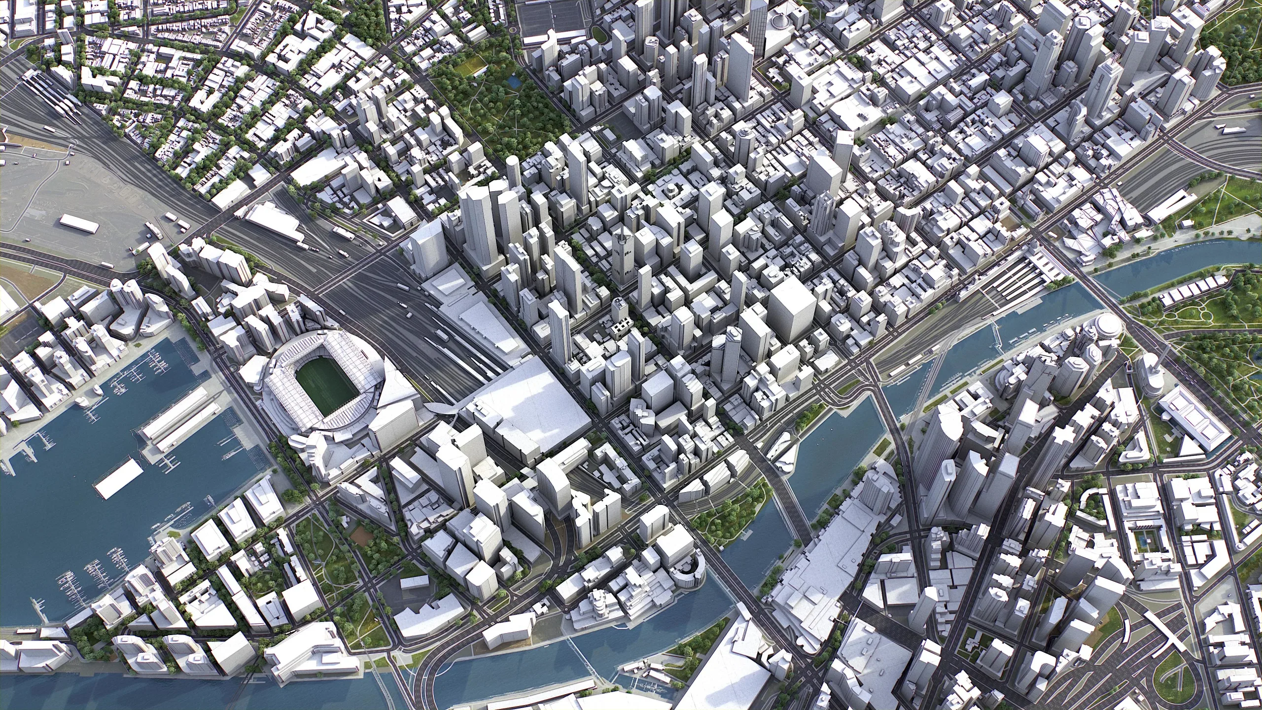 Melbourne - 3d city model