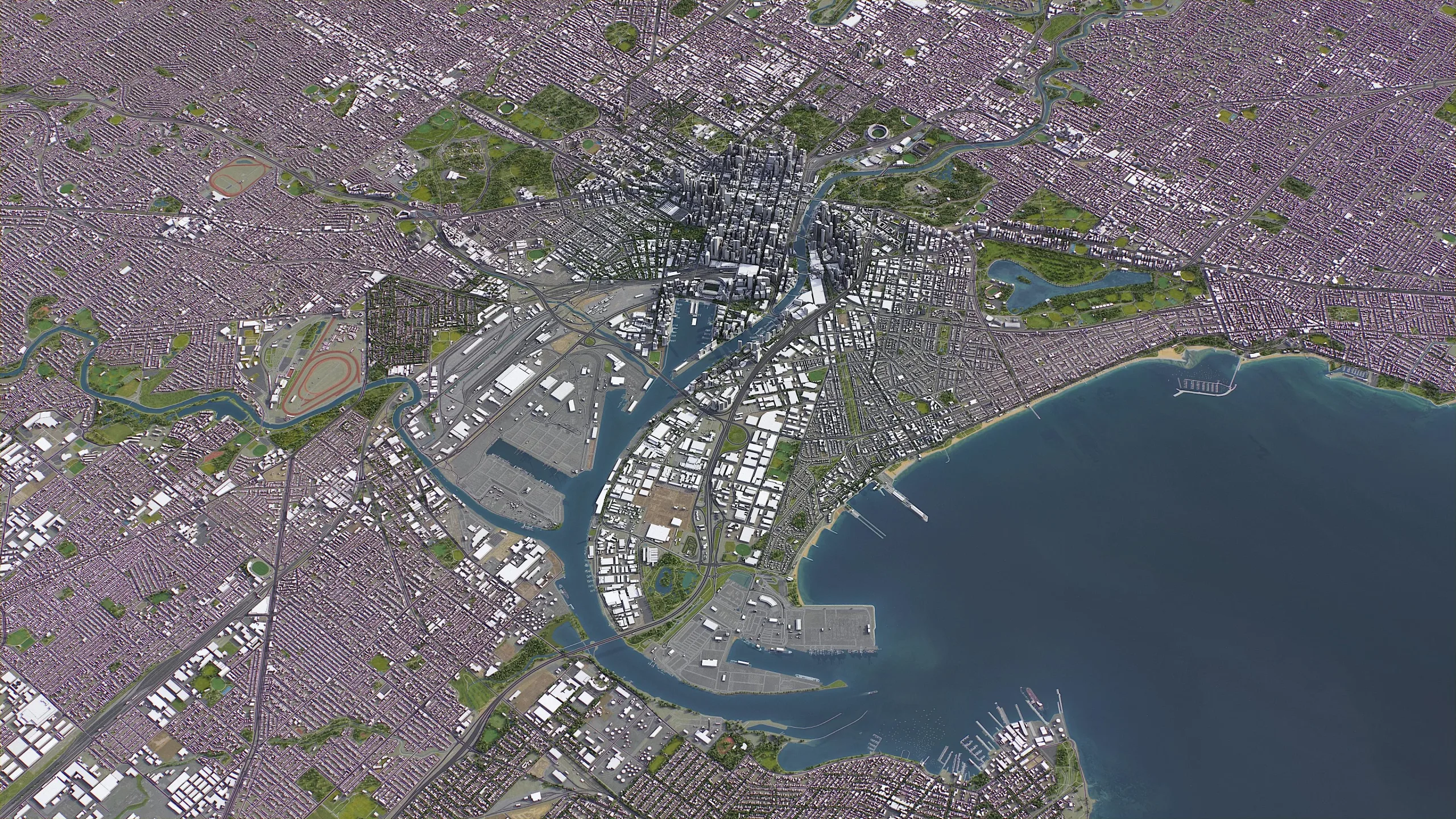 Melbourne - 3d city model