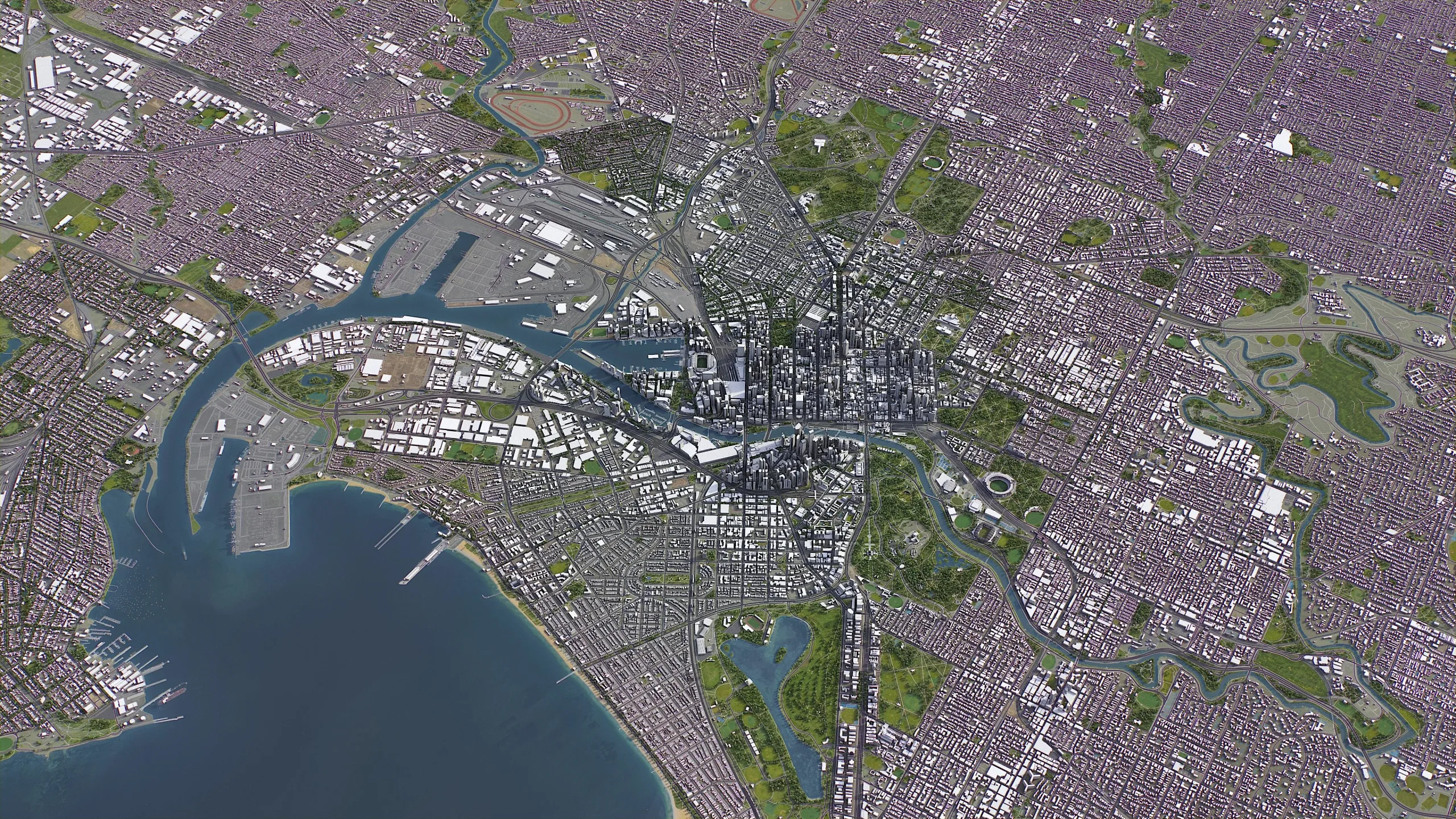 Melbourne - 3d city model