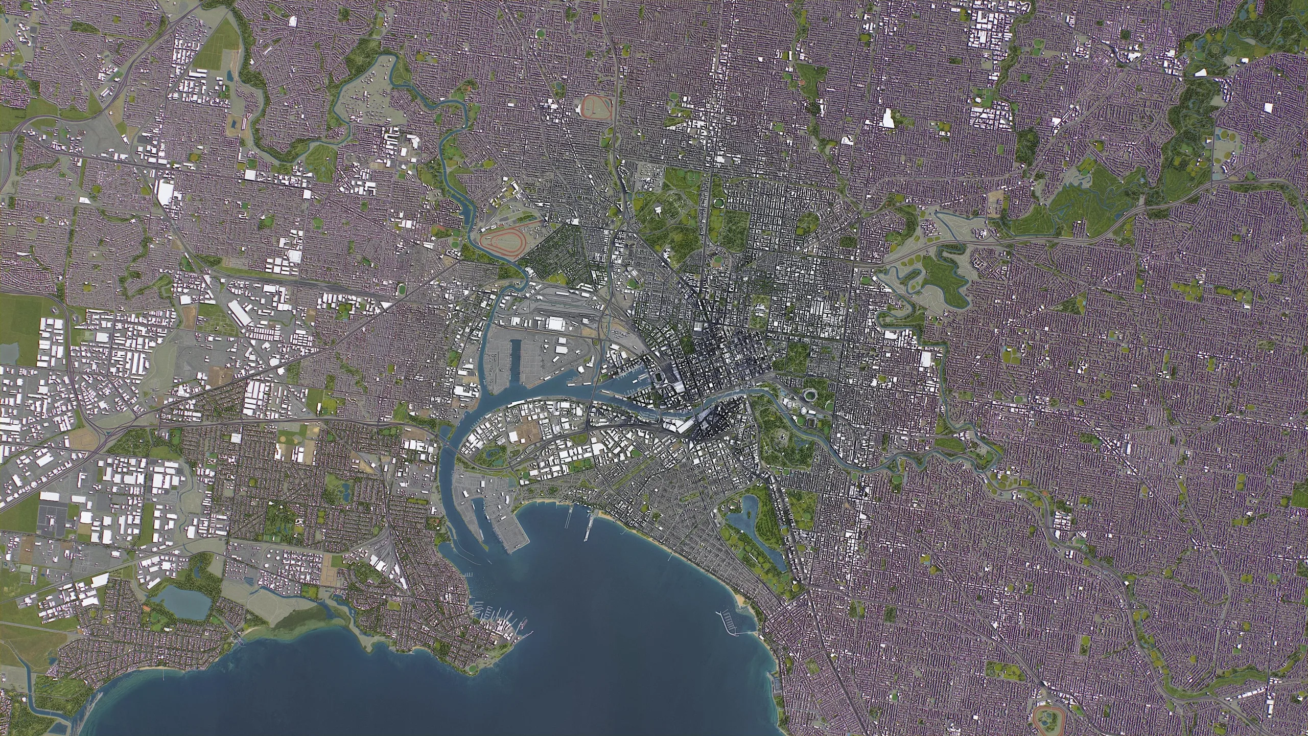 Melbourne - 3d city model