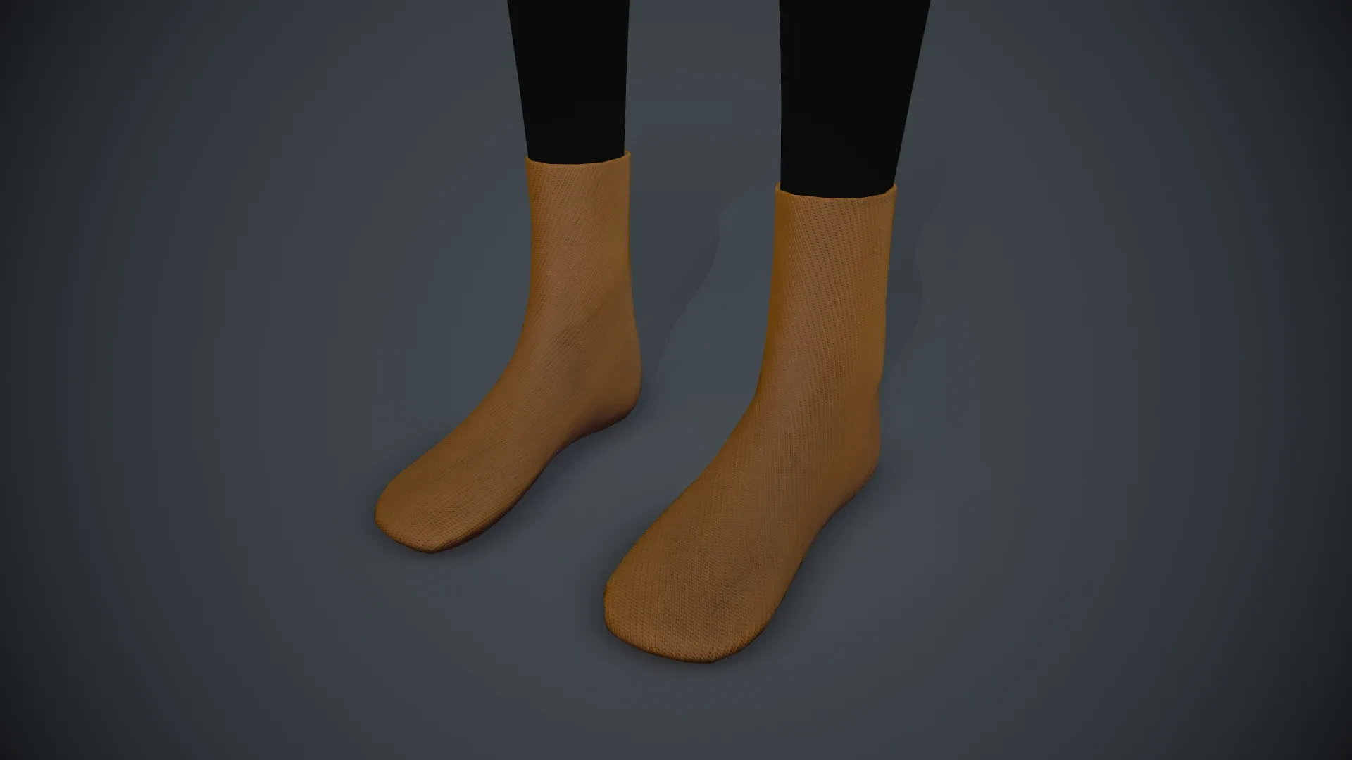 Brown Socks Style 4