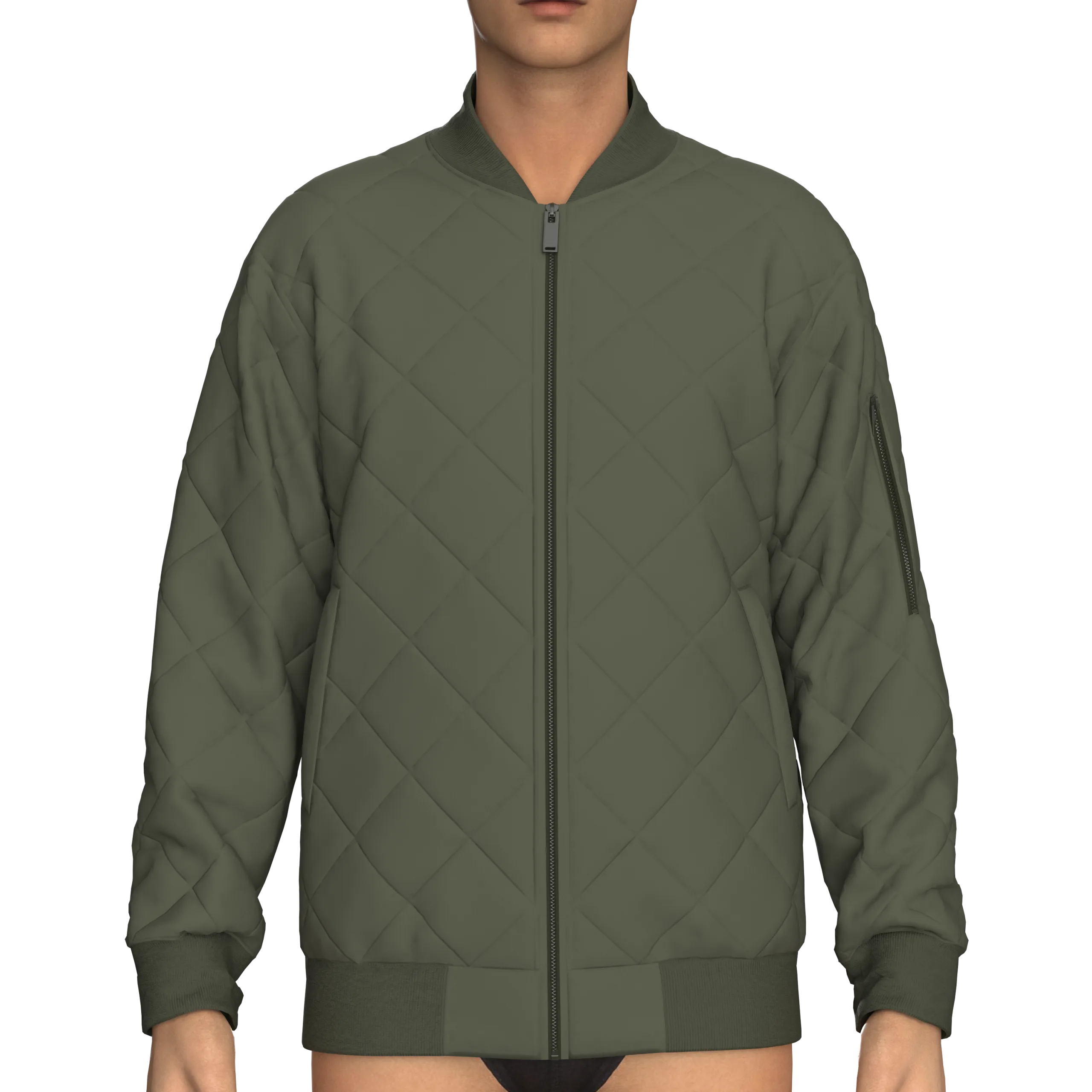 Bomber Jacket, marvelous designer,clo3d