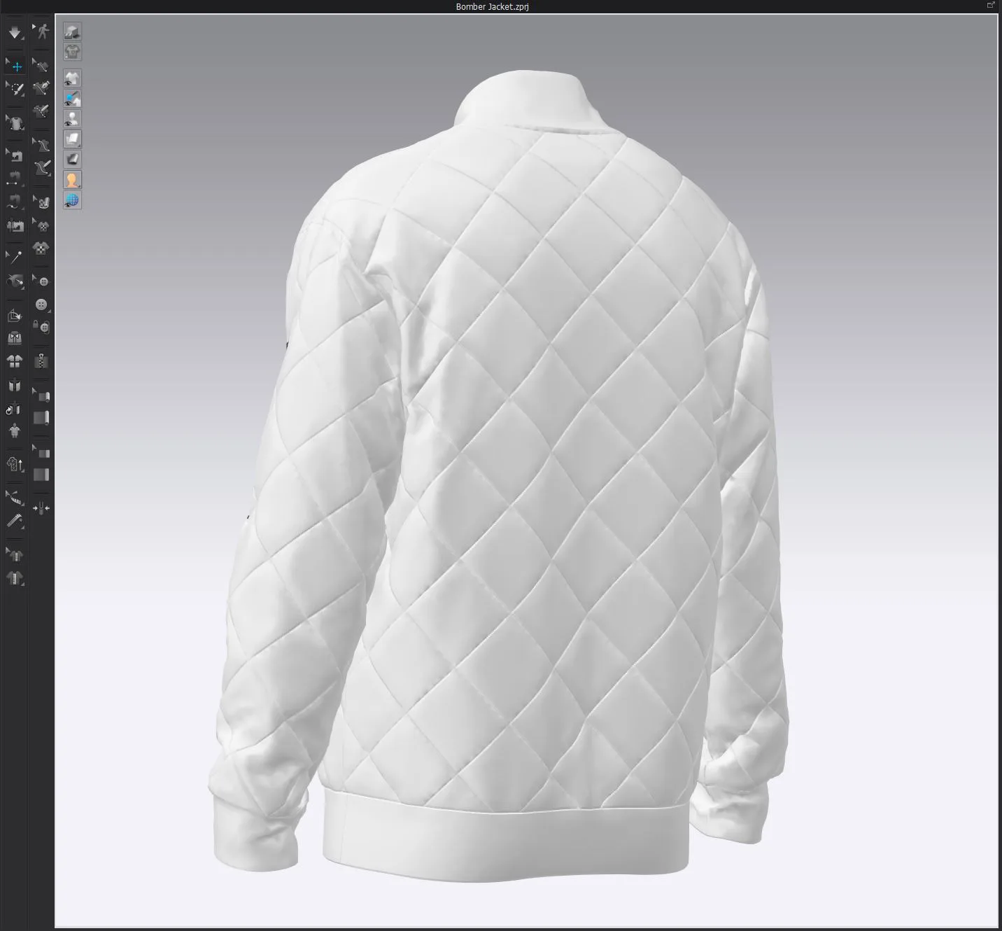 Bomber Jacket, marvelous designer,clo3d