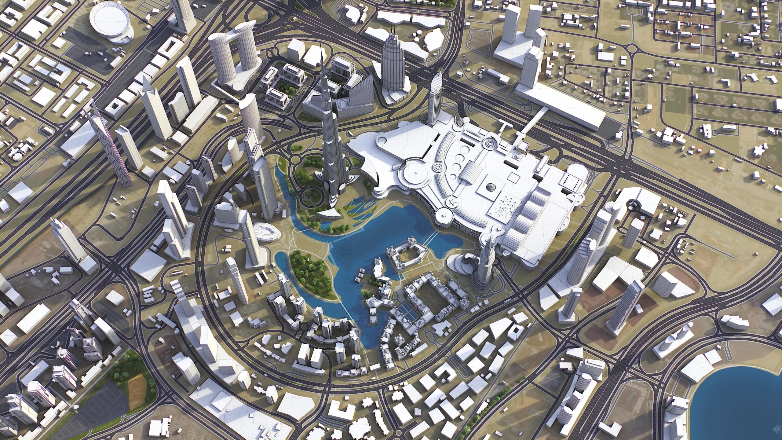 Dubai - 3D city model