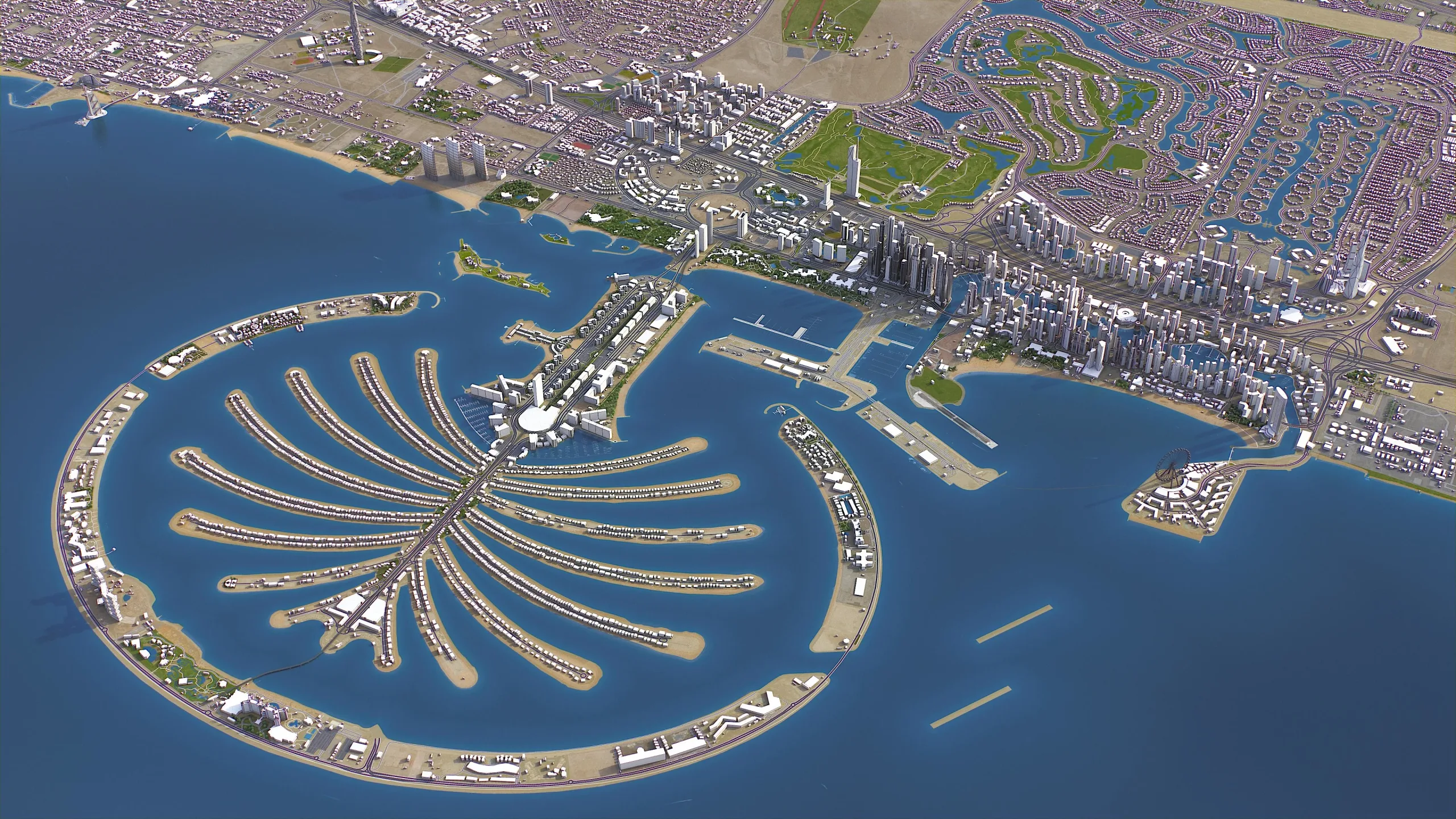 Dubai - 3D city model