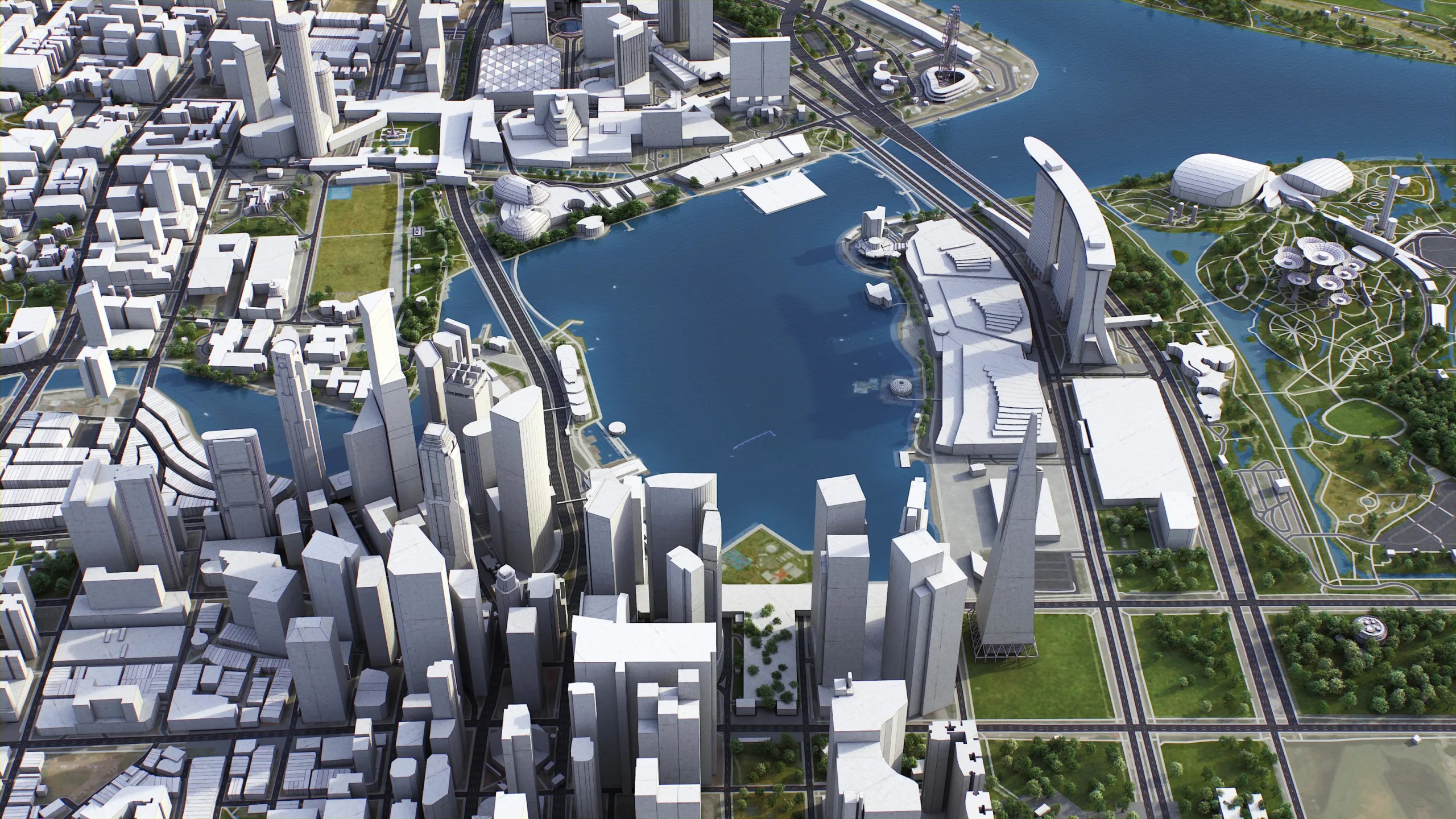 Singapore - 3D city model