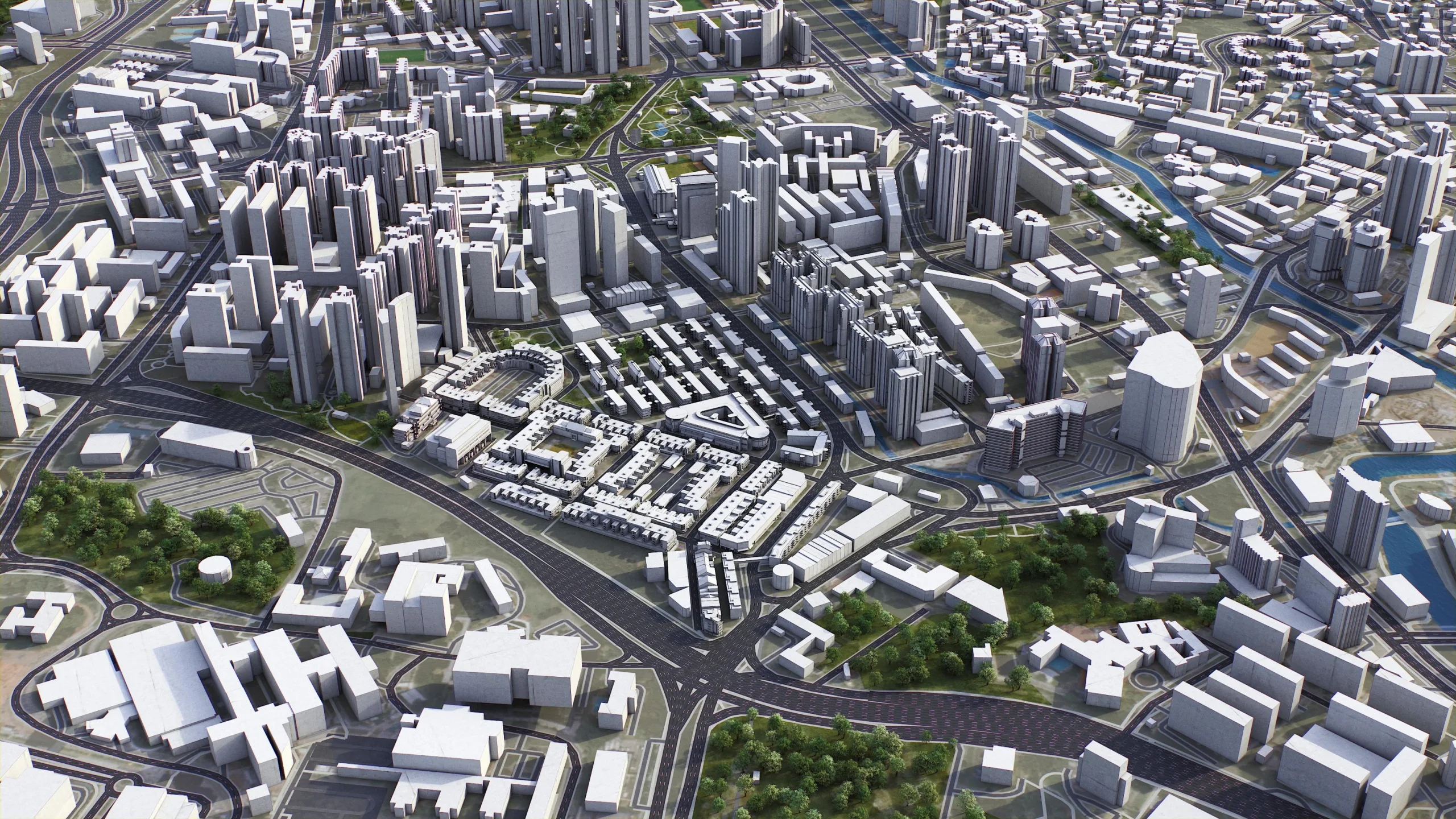 Singapore - 3D city model