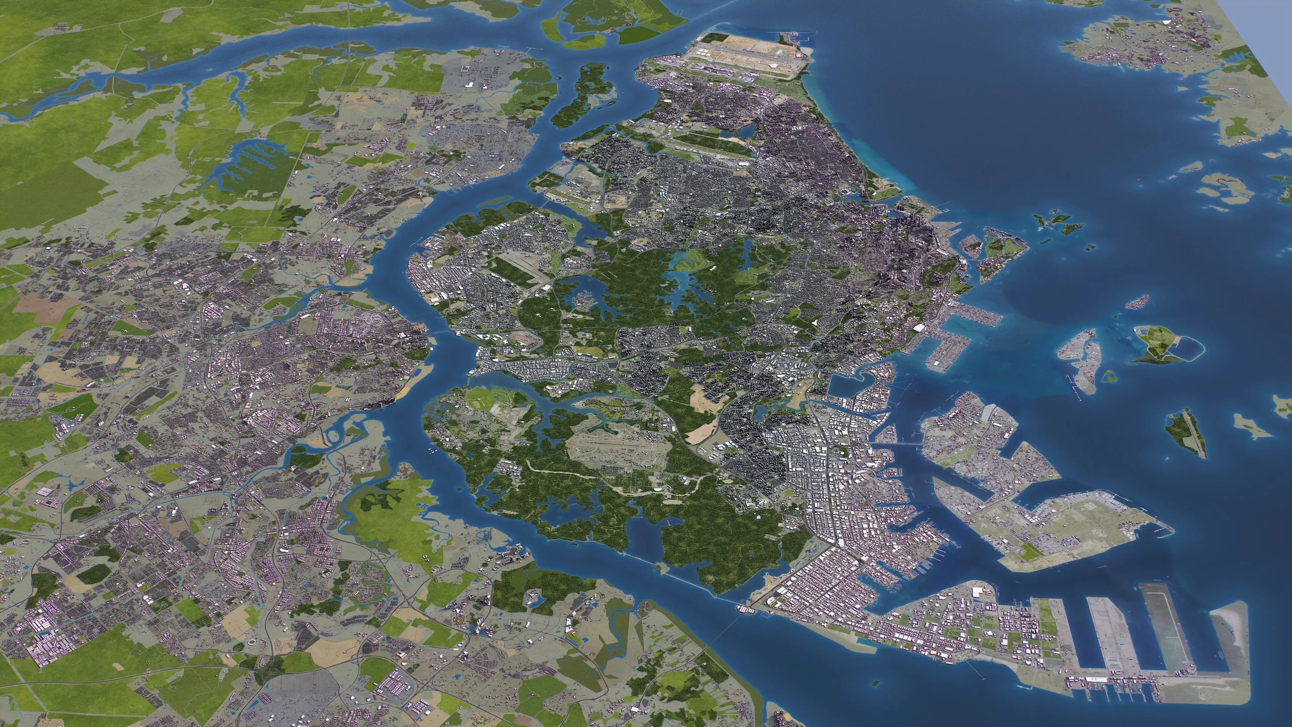 Singapore - 3D city model