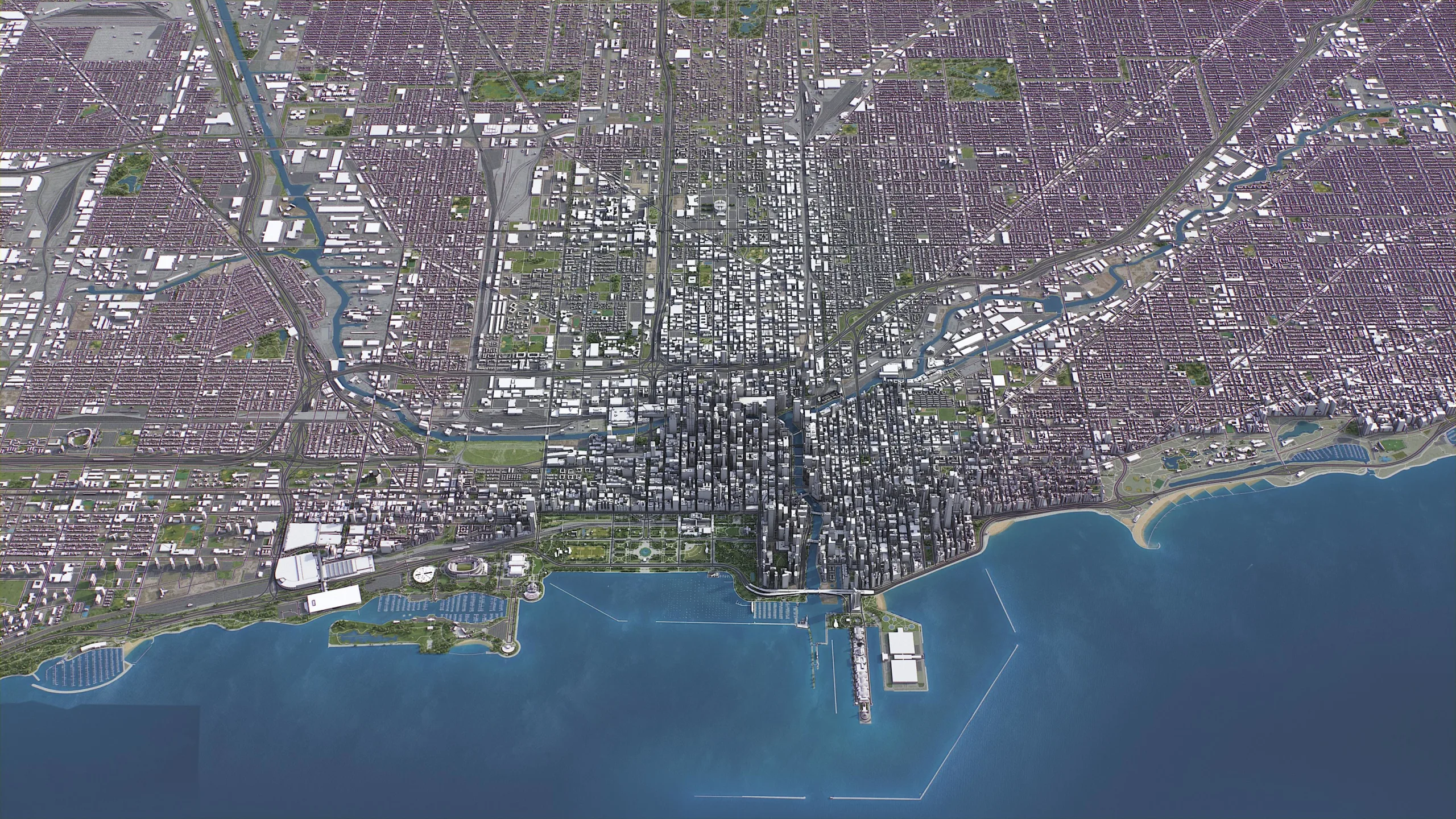 Chicago - 3D city model