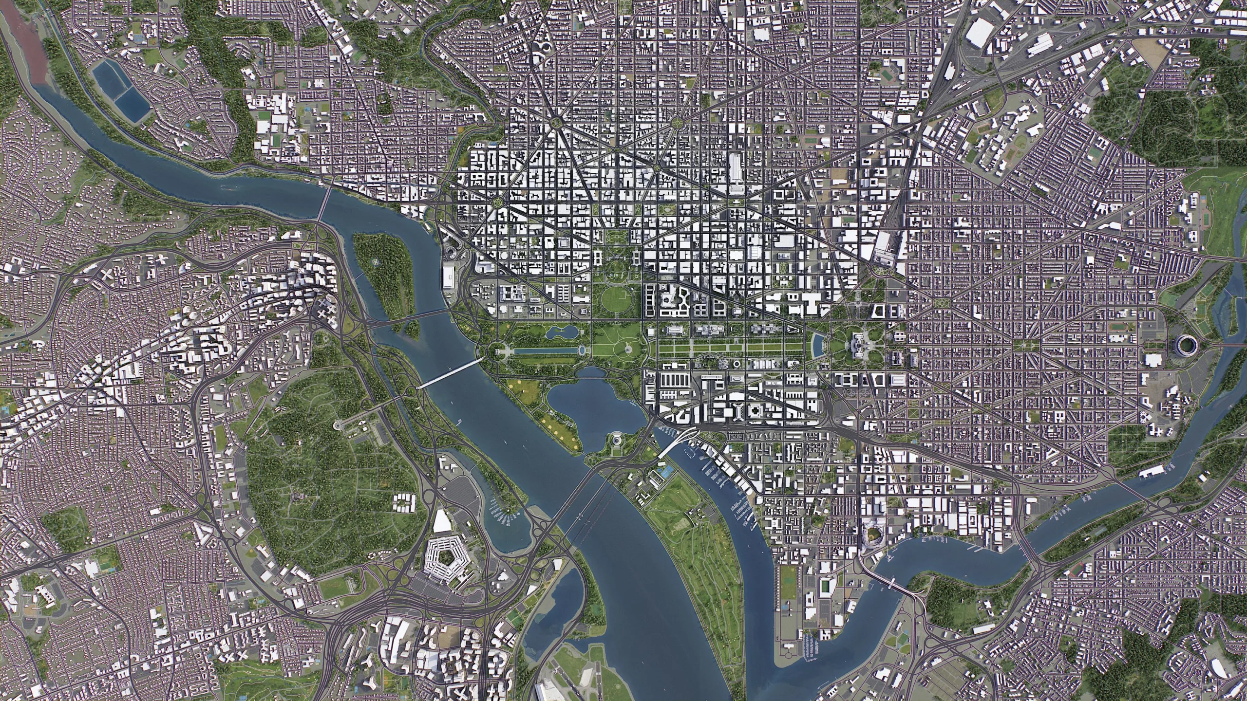 Washington - 3D city model