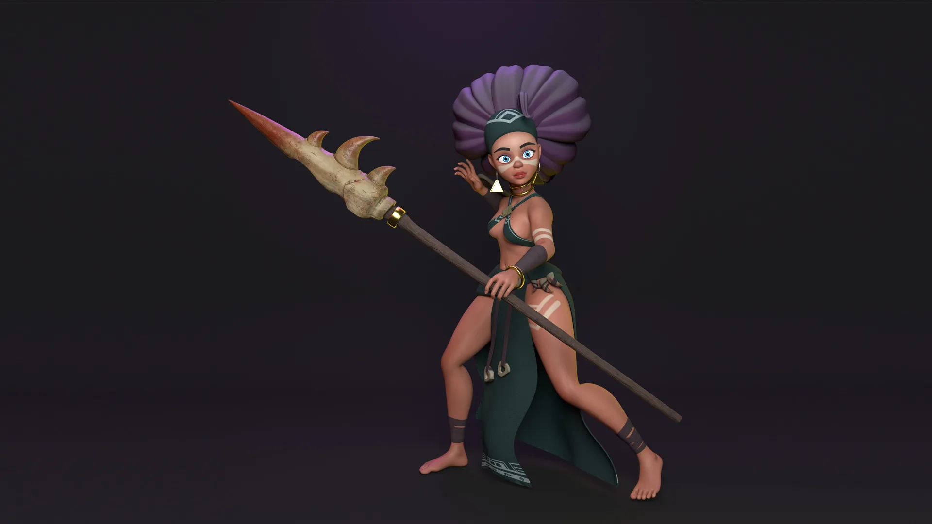 Character Native 3D model