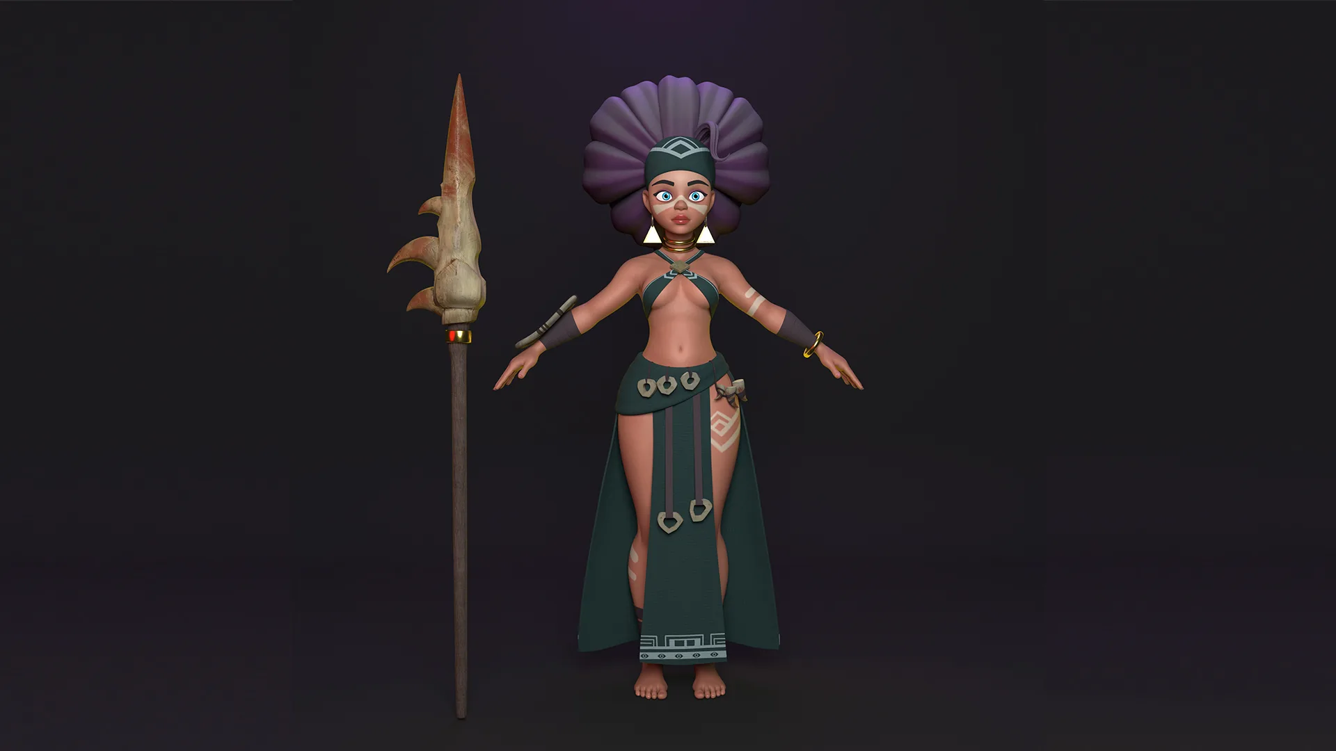 Character Native 3D model