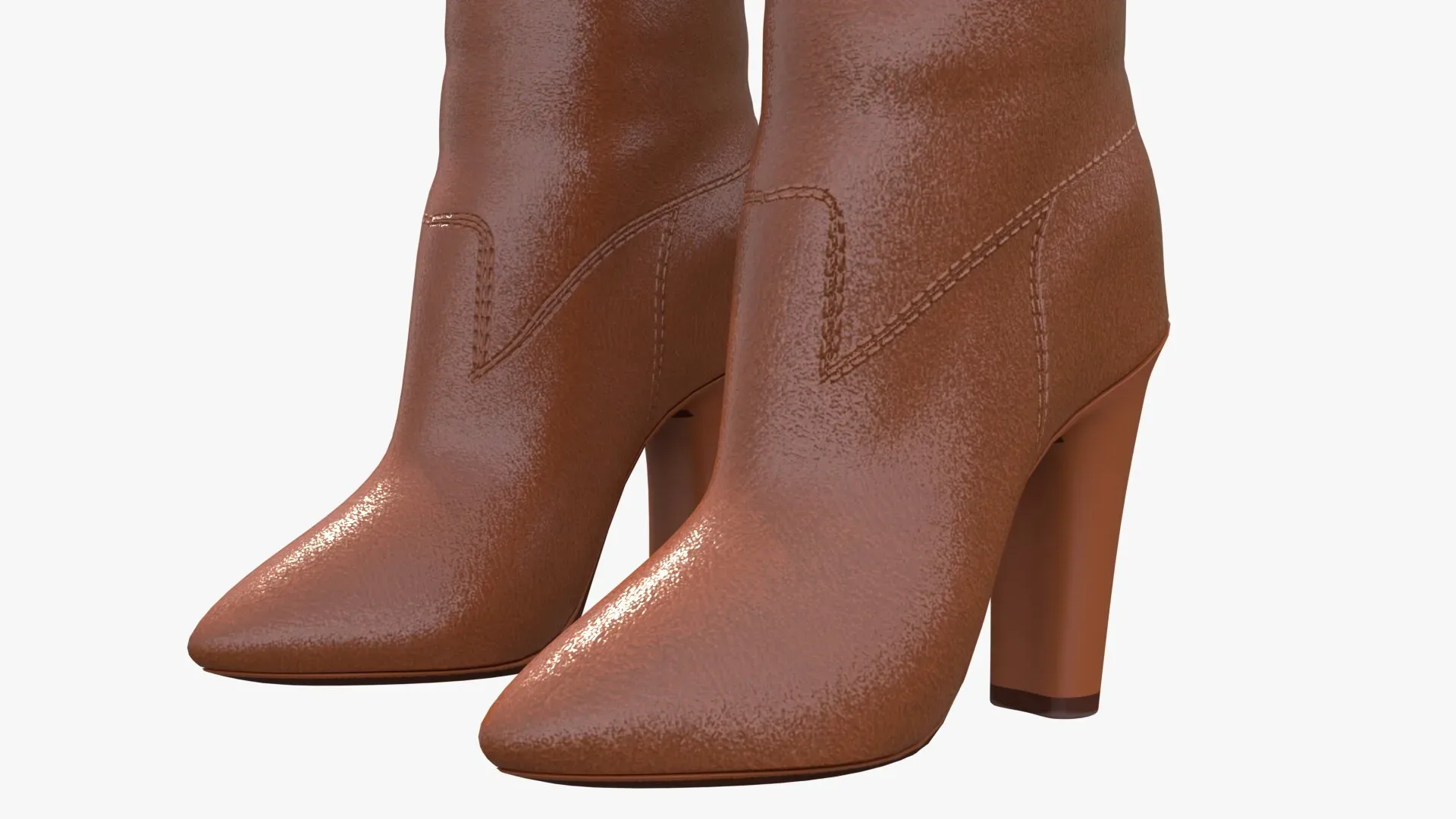 Women's leather boots