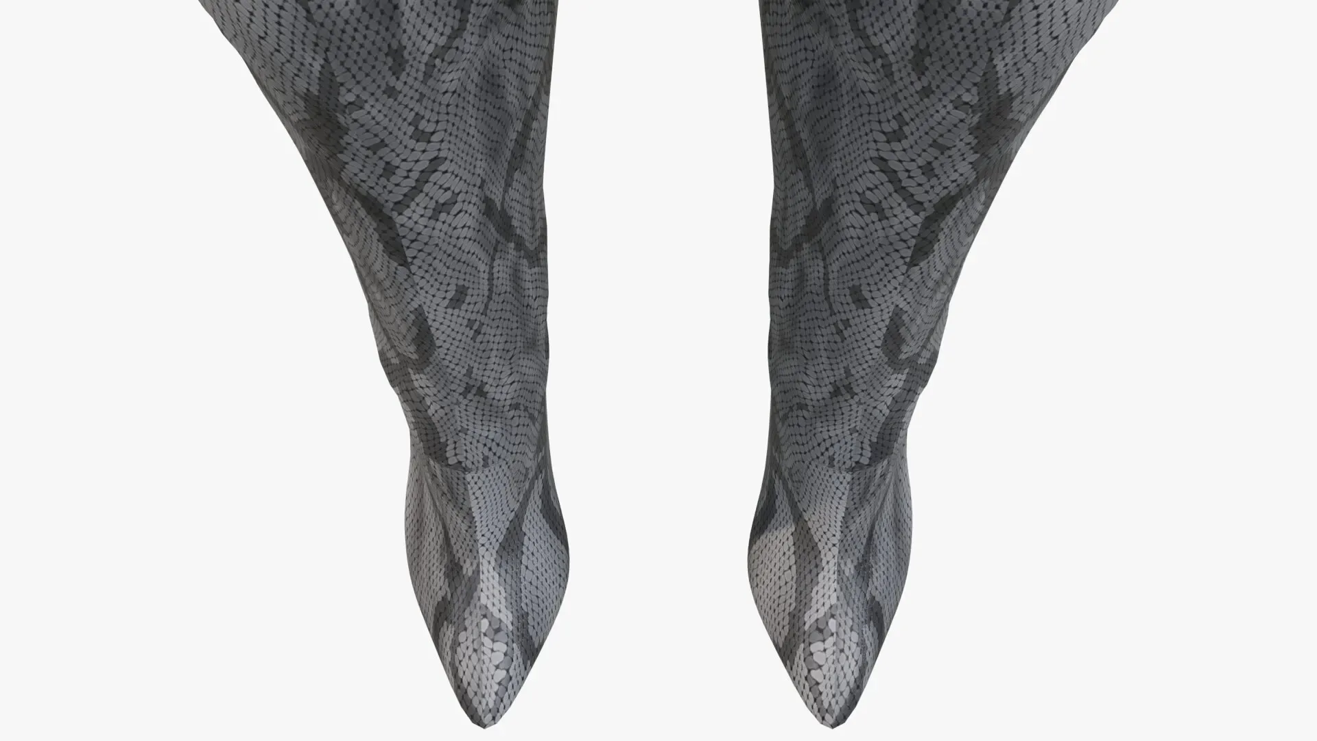 Women's snakeskin boots